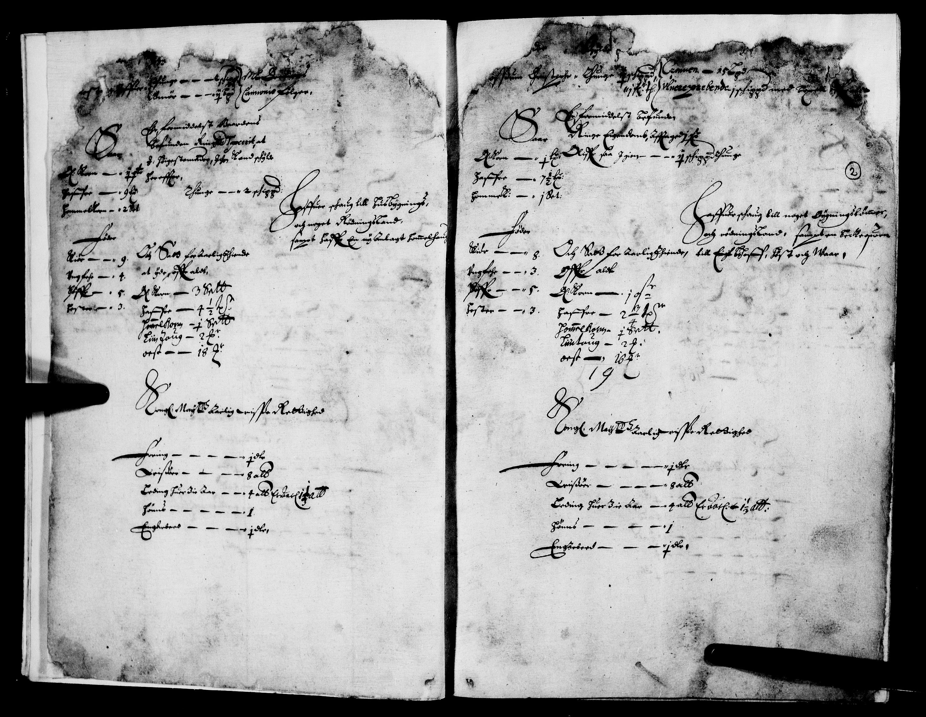Rentekammeret inntil 1814, Realistisk ordnet avdeling, AV/RA-EA-4070/N/Nb/Nba/L0007: Nedre Romerike fogderi, 1. del, 1666, s. 1b-2a