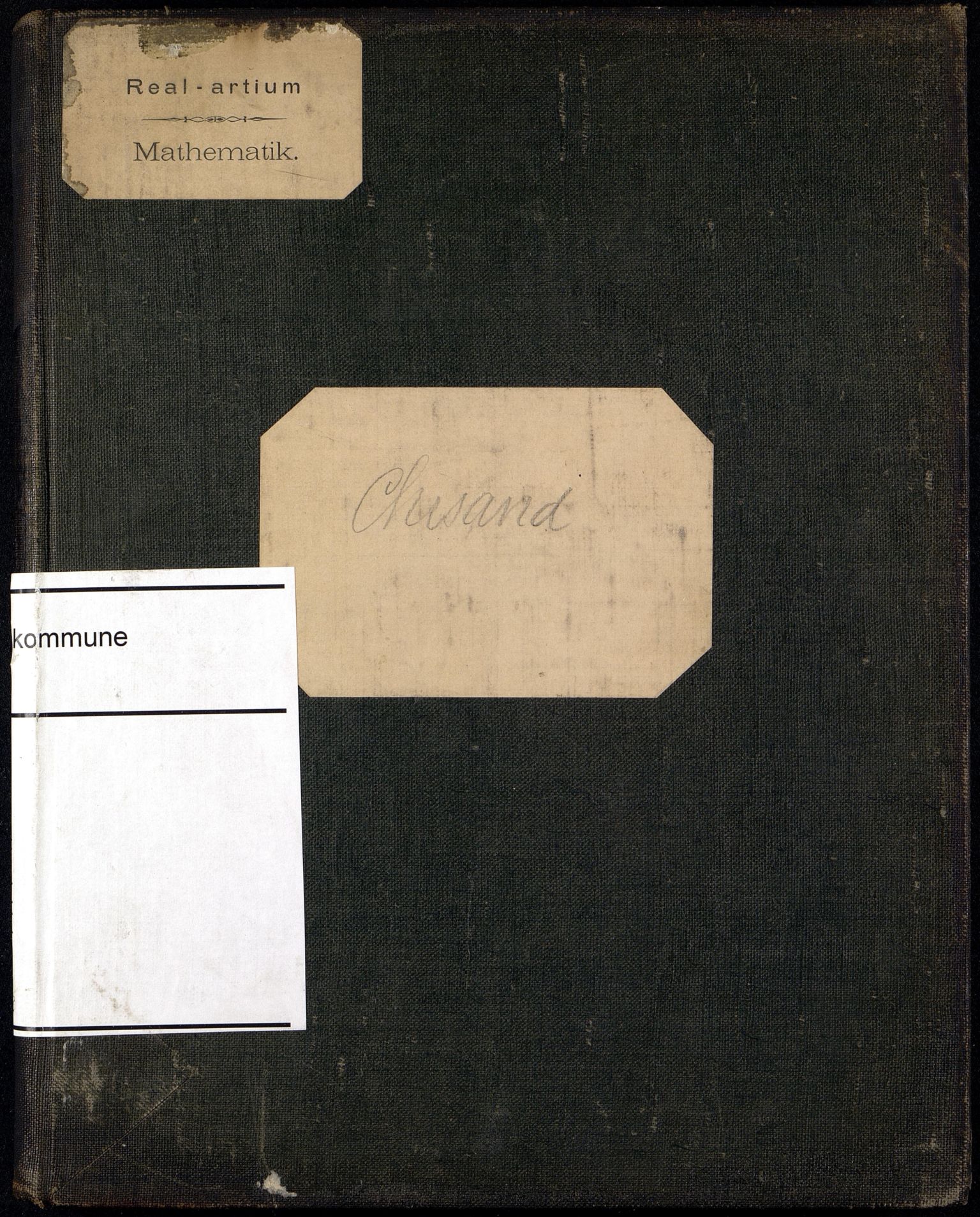 Vest-Agder Fylkeskommune - Kristiansand Katedralskole, ARKSOR/1000VA562/G/Gb/L0003: Eksamensprotokoll - Matematikk, real-artium (d), 1884-1902