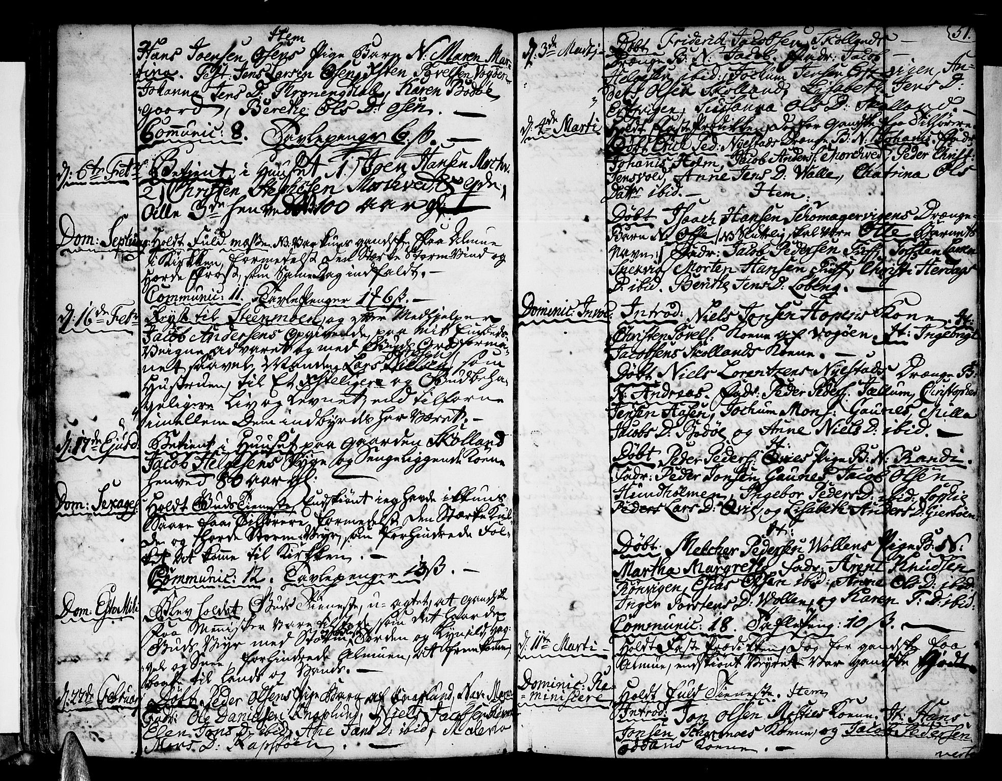 Ministerialprotokoller, klokkerbøker og fødselsregistre - Nordland, AV/SAT-A-1459/801/L0003: Ministerialbok nr. 801A03, 1762-1795, s. 51