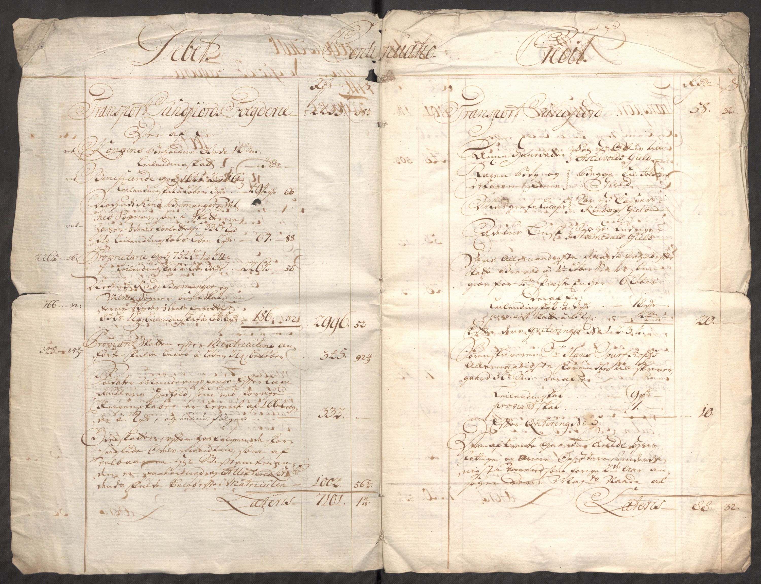 Rentekammeret inntil 1814, Reviderte regnskaper, Fogderegnskap, AV/RA-EA-4092/R53/L3433: Fogderegnskap Sunn- og Nordfjord, 1710-1711, s. 203