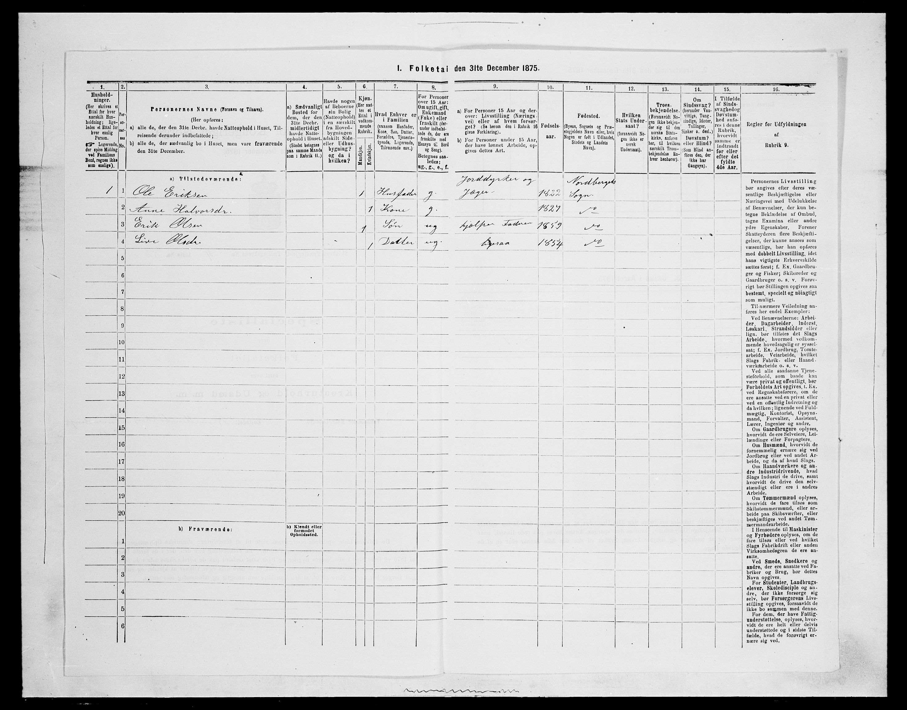 SAH, Folketelling 1875 for 0513P Skjåk prestegjeld, 1875, s. 636