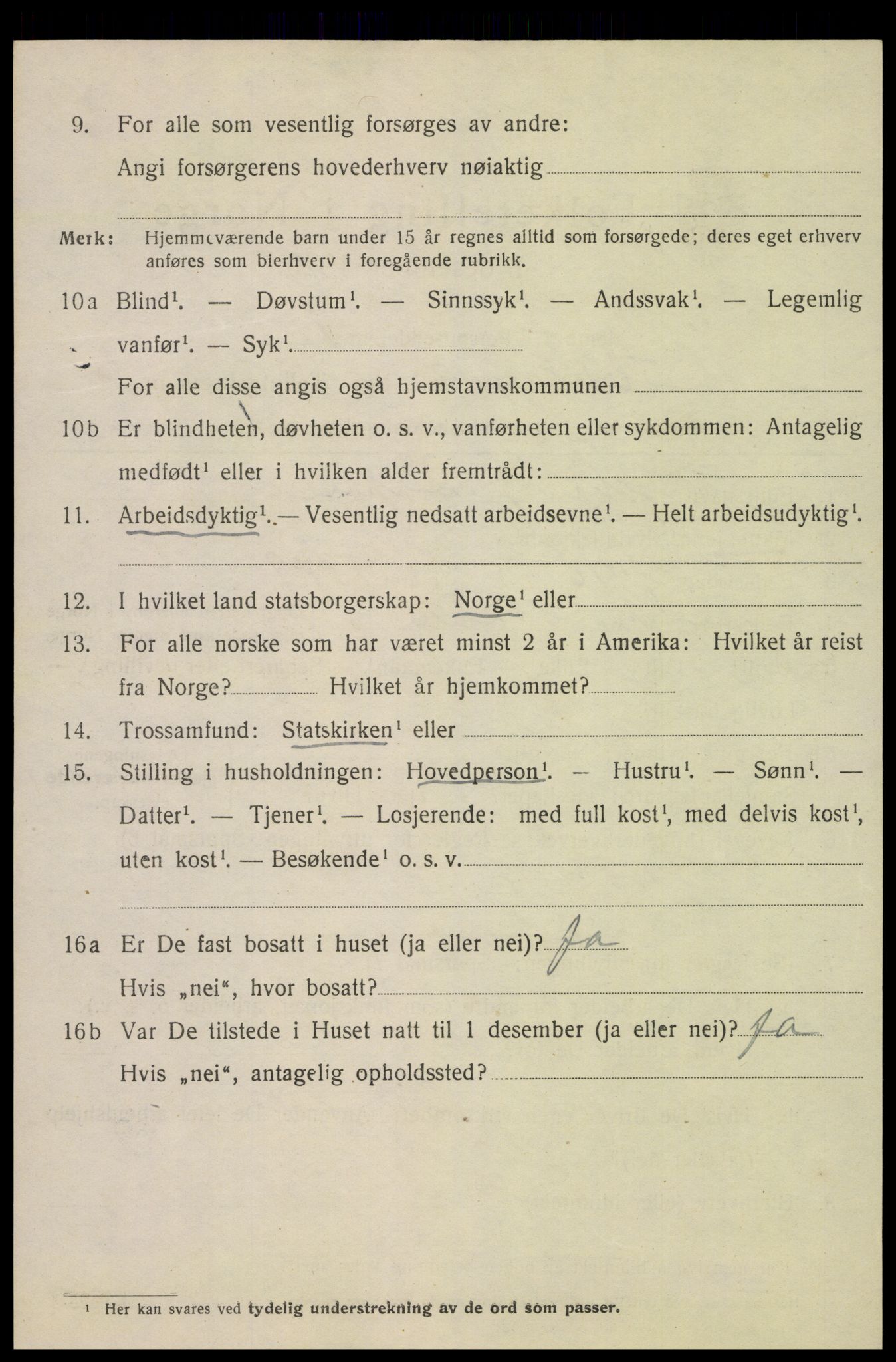 SAK, Folketelling 1920 for 1004 Flekkefjord kjøpstad, 1920, s. 6393