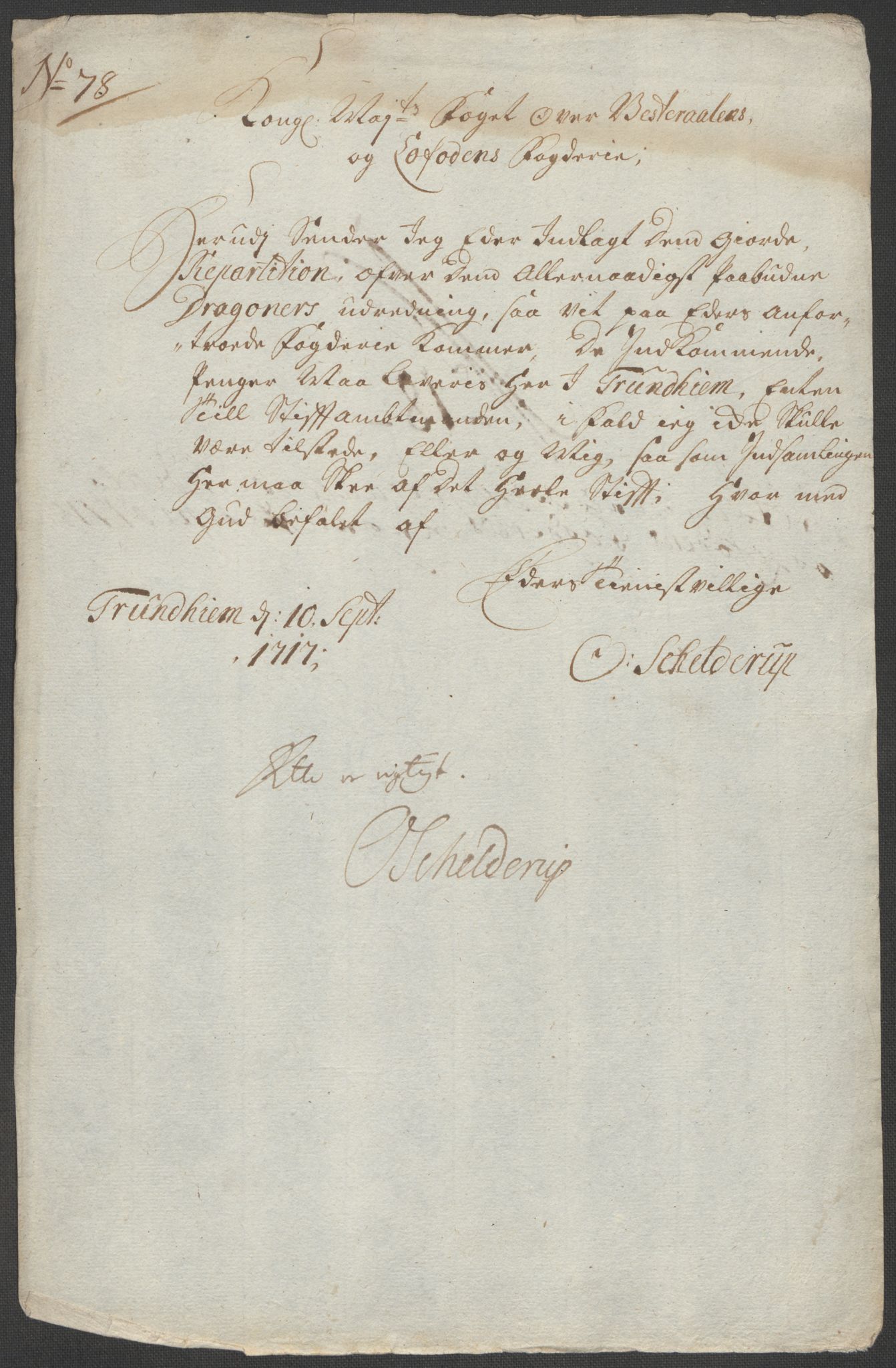 Rentekammeret inntil 1814, Reviderte regnskaper, Fogderegnskap, RA/EA-4092/R67/L4684: Fogderegnskap Vesterålen, Andenes og Lofoten, 1718, s. 187
