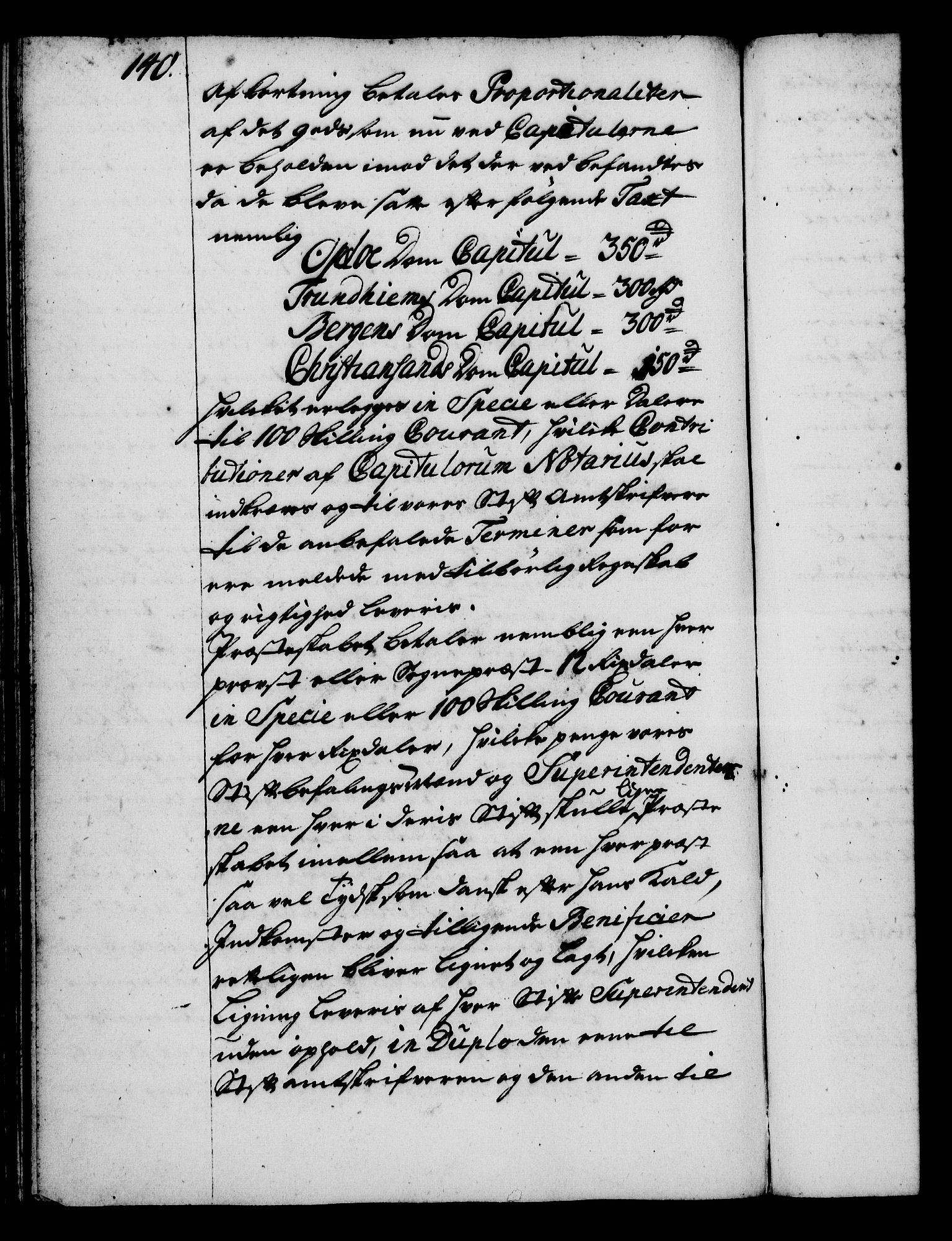 Rentekammeret, Kammerkanselliet, RA/EA-3111/G/Gg/Gga/L0002: Norsk ekspedisjonsprotokoll med register (merket RK 53.2), 1723-1727, s. 140