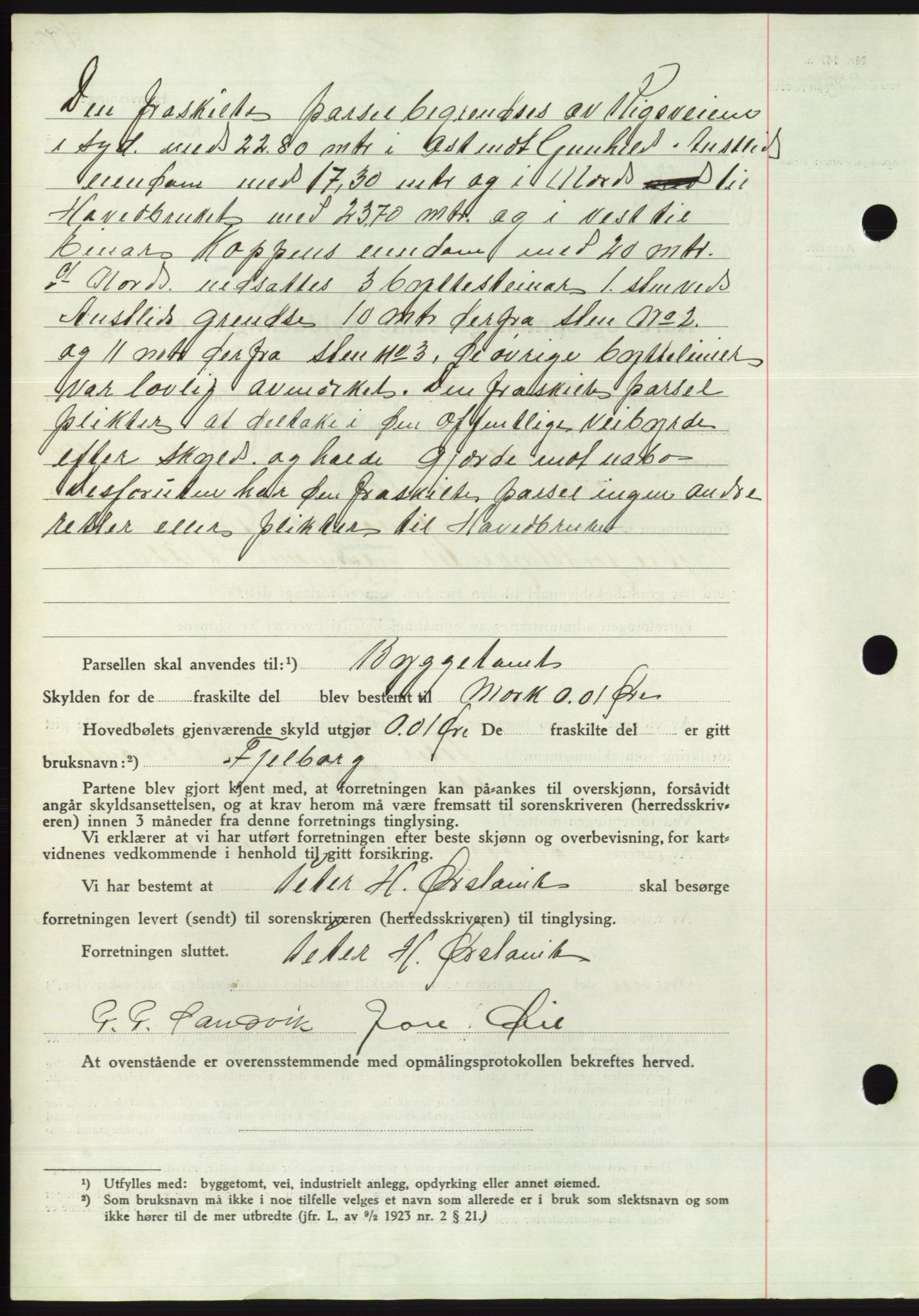 Søre Sunnmøre sorenskriveri, AV/SAT-A-4122/1/2/2C/L0063: Pantebok nr. 57, 1937-1937, Dagboknr: 1172/1937