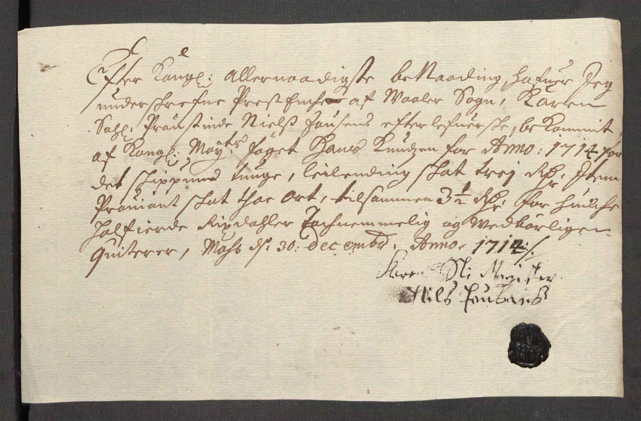 Rentekammeret inntil 1814, Reviderte regnskaper, Fogderegnskap, AV/RA-EA-4092/R04/L0138: Fogderegnskap Moss, Onsøy, Tune, Veme og Åbygge, 1713-1714, s. 494