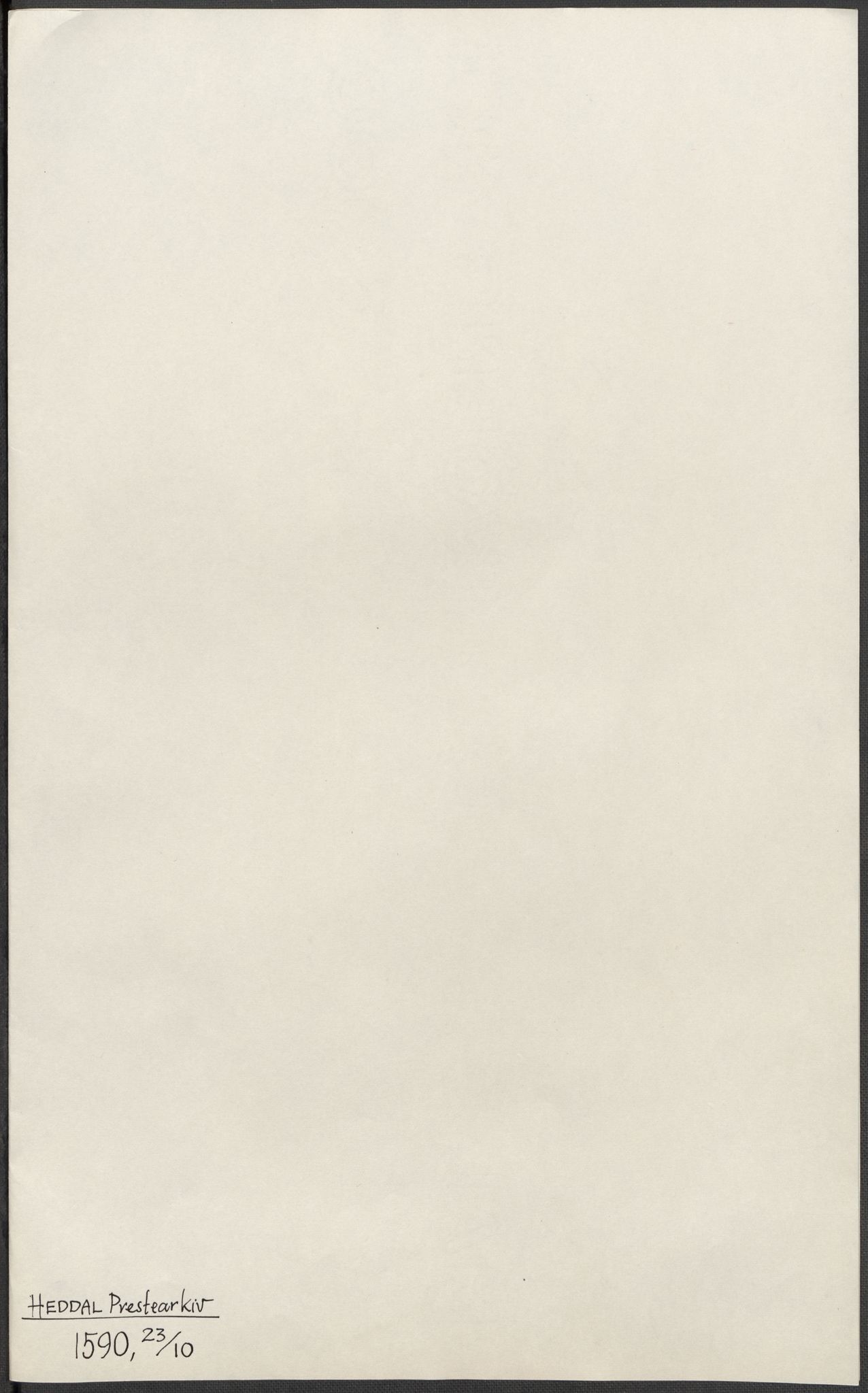 Riksarkivets diplomsamling, AV/RA-EA-5965/F15/L0028: Prestearkiv - Telemark, 1572-1769, s. 63