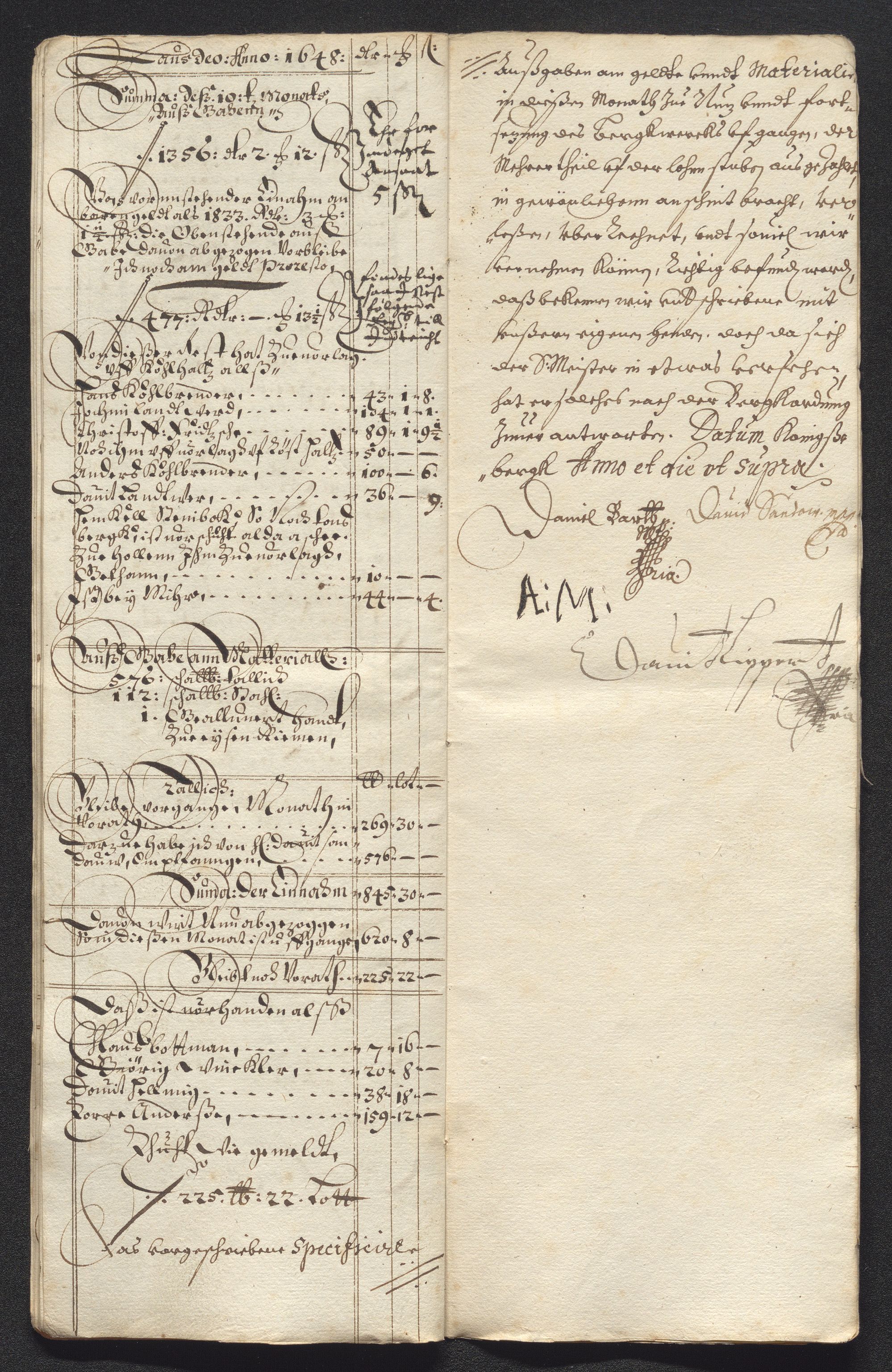 Kongsberg Sølvverk 1623-1816, AV/SAKO-EA-3135/001/D/Dc/Dcd/L0022: Utgiftsregnskap for gruver m.m., 1647-1648, s. 759
