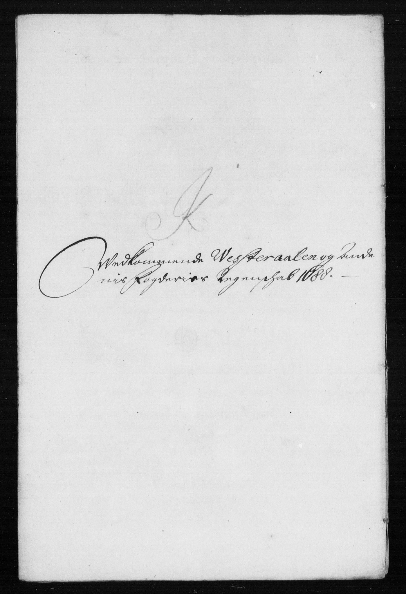 Rentekammeret inntil 1814, Reviderte regnskaper, Stiftamtstueregnskaper, Trondheim stiftamt og Nordland amt, AV/RA-EA-6044/R/Rh/L0012: Nordland amt, 1688