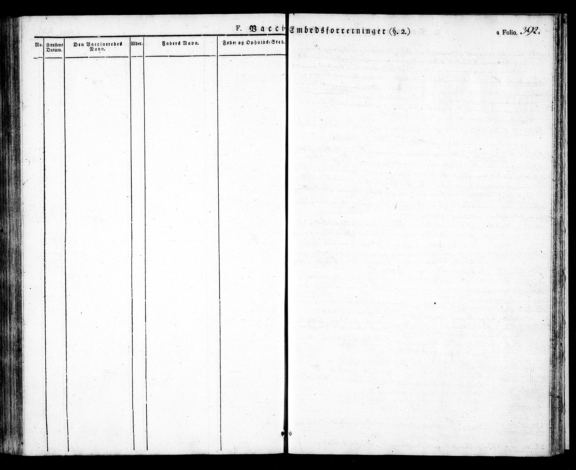 Dypvåg sokneprestkontor, AV/SAK-1111-0007/F/Fa/Faa/L0004: Ministerialbok nr. A 4, 1824-1840, s. 392