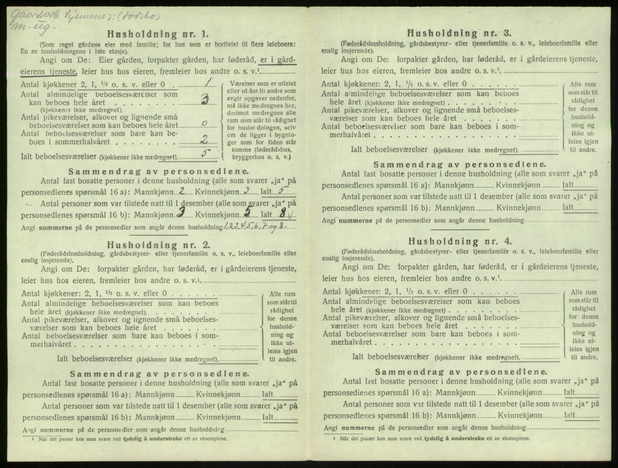 SAB, Folketelling 1920 for 1266 Masfjorden herred, 1920, s. 292