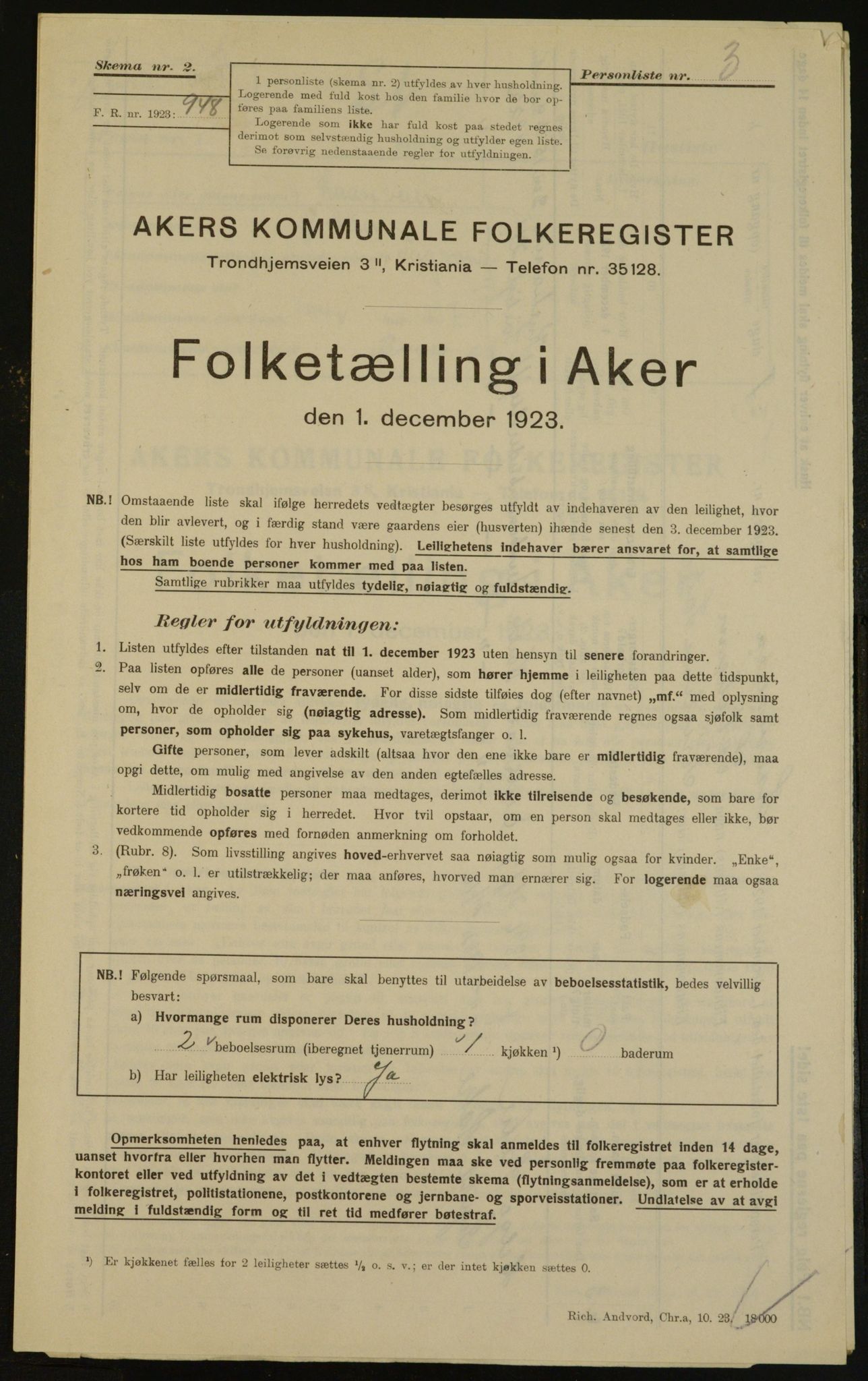 , Kommunal folketelling 1.12.1923 for Aker, 1923, s. 28630