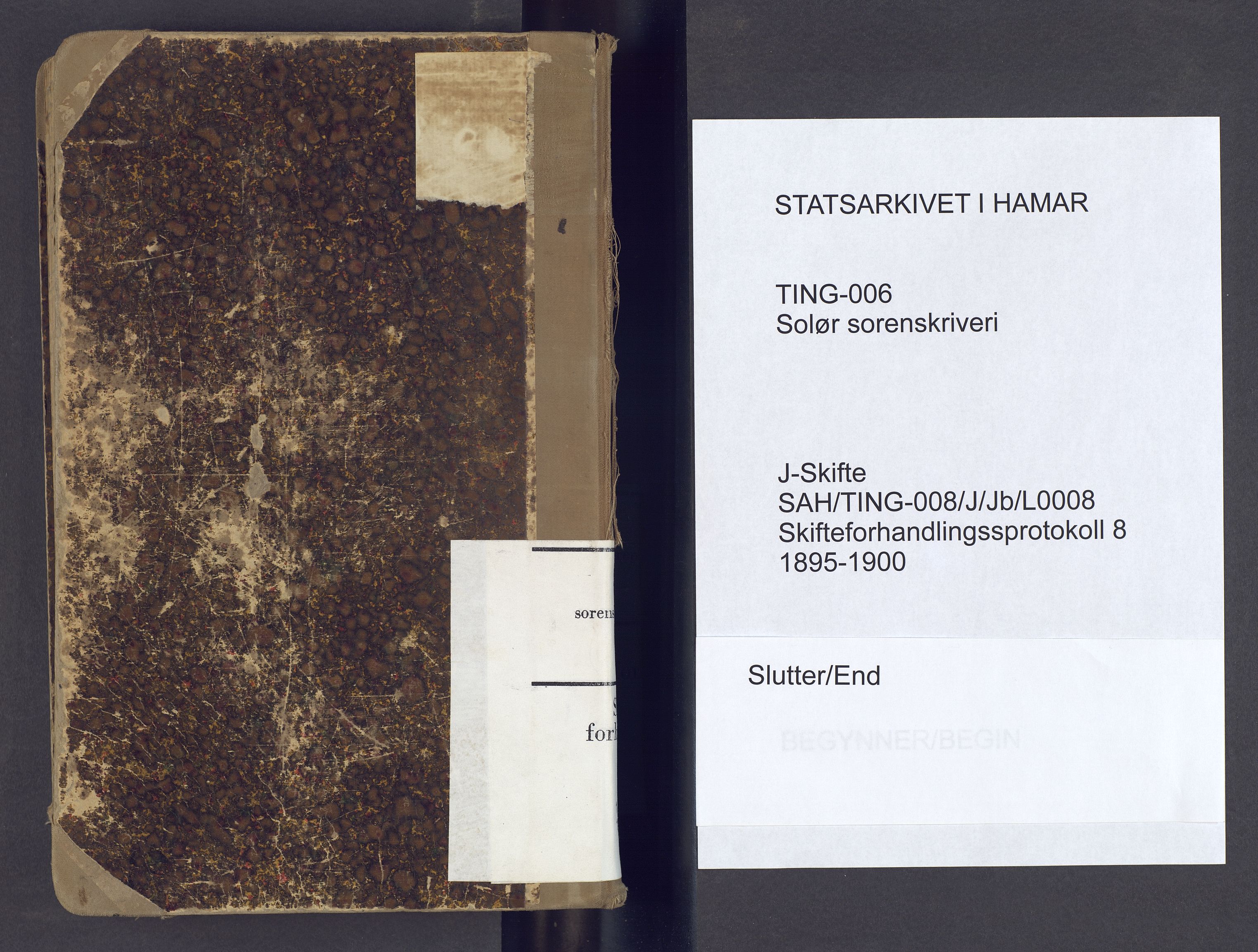 Solør tingrett, AV/SAH-TING-008/J/Jb/L0008: Skifteforhandlingsprotokoll, 1895-1900