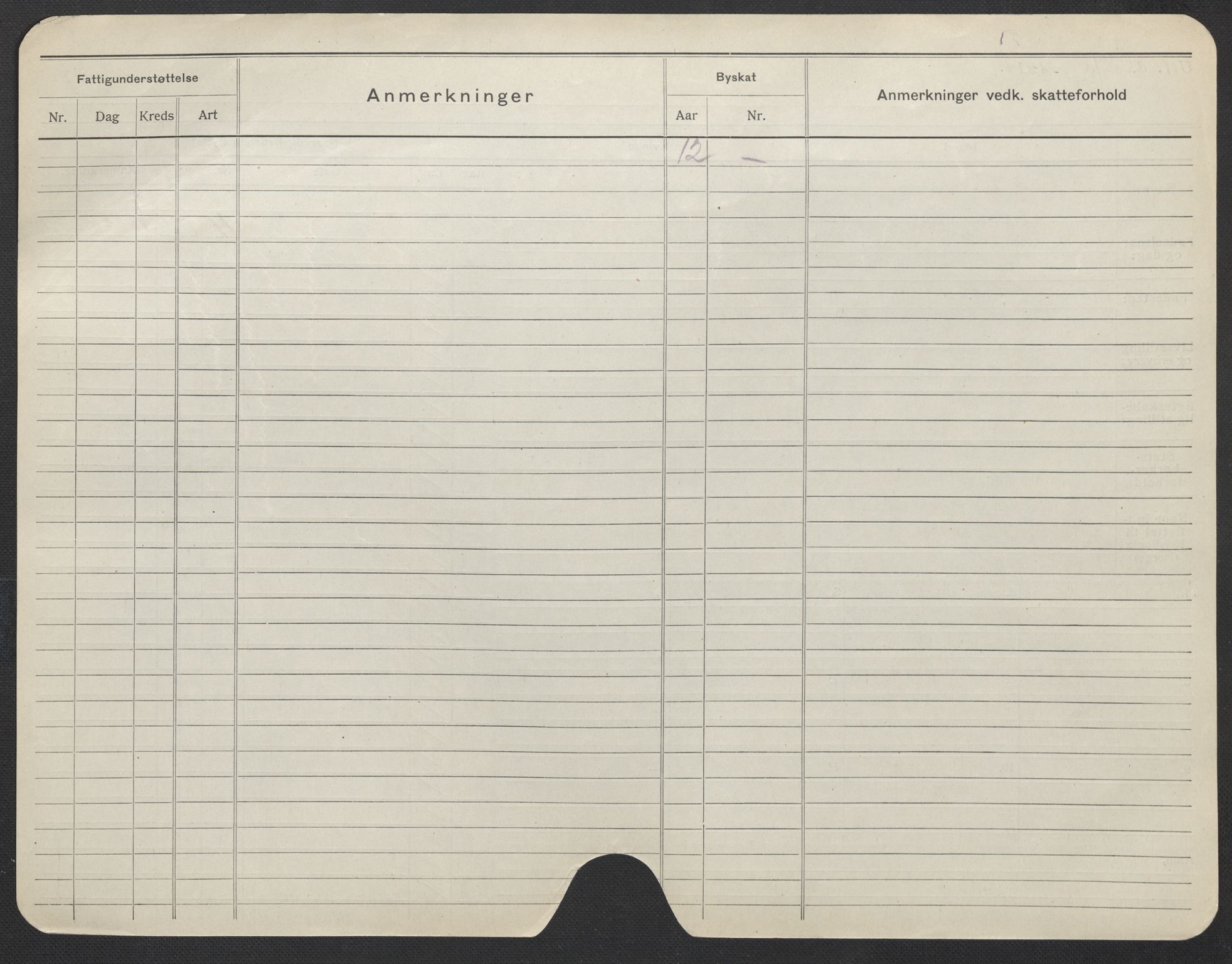 Oslo folkeregister, Registerkort, SAO/A-11715/F/Fa/Fac/L0023: Kvinner, 1906-1914, s. 1101b