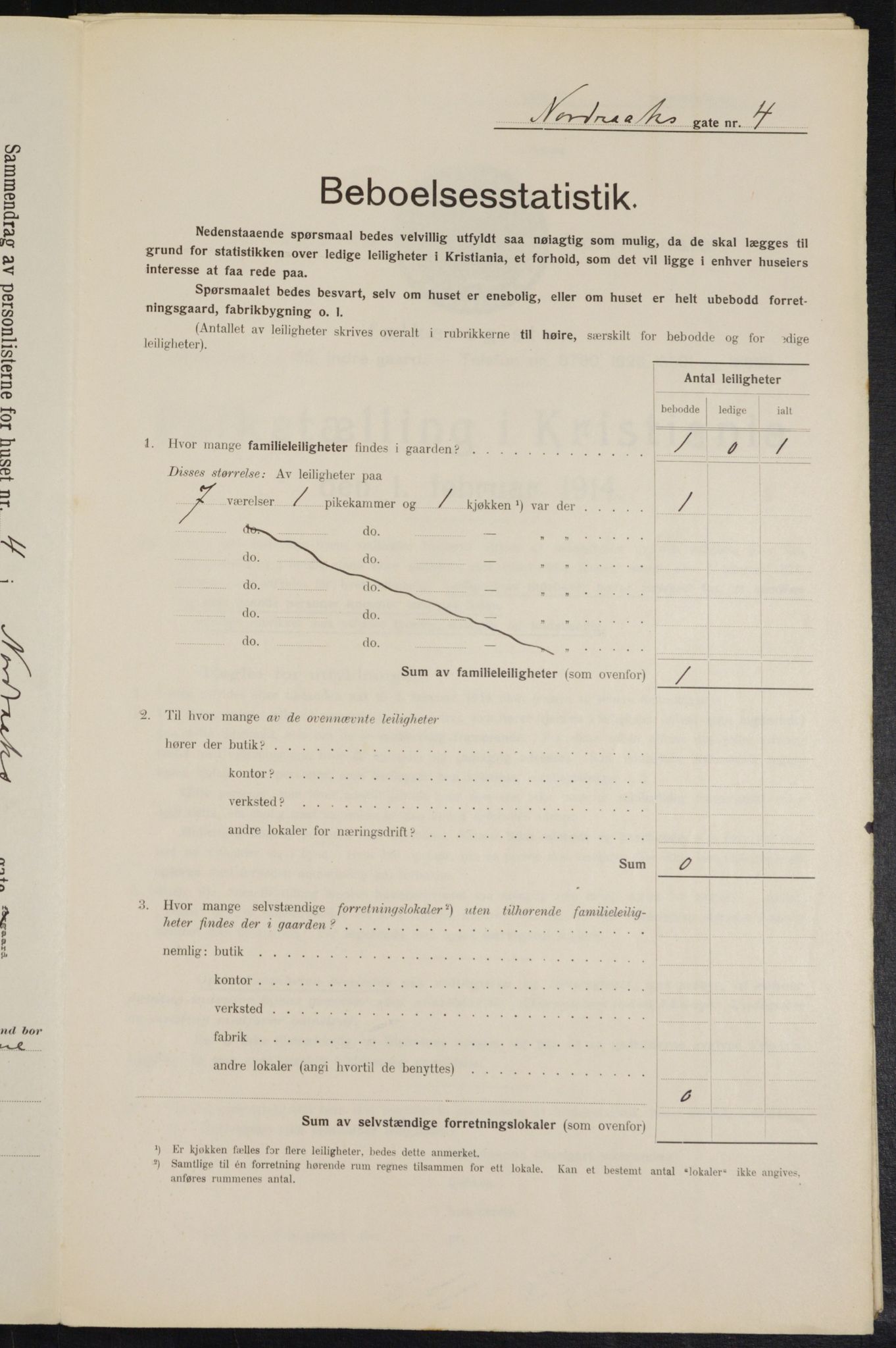 OBA, Kommunal folketelling 1.2.1914 for Kristiania, 1914, s. 73367