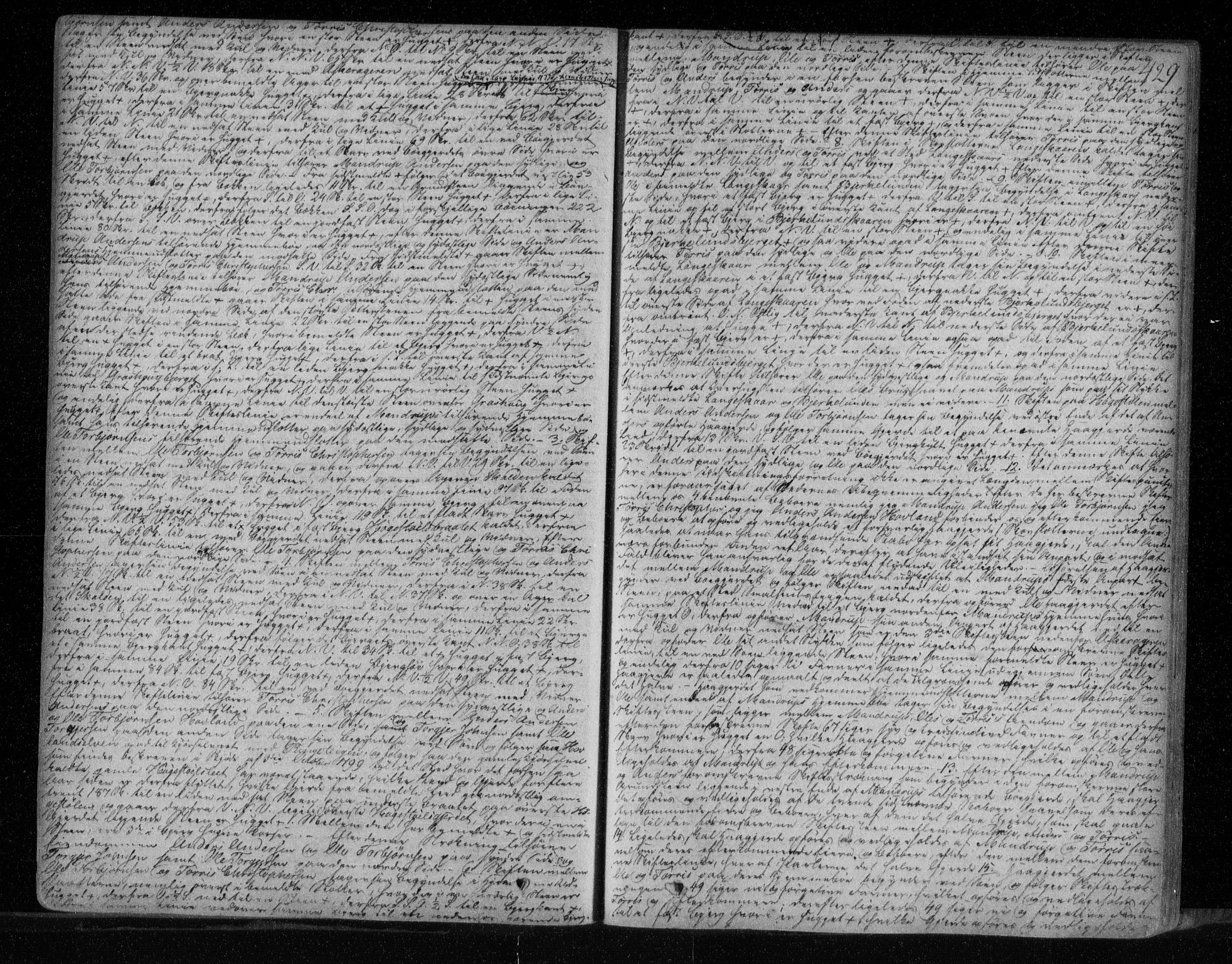 Sunnhordland sorenskrivar, SAB/A-2401/1/F/Fb/Fba/L0002b: Ekstrarettsprotokoll, 1834-1840, s. 428b-429a