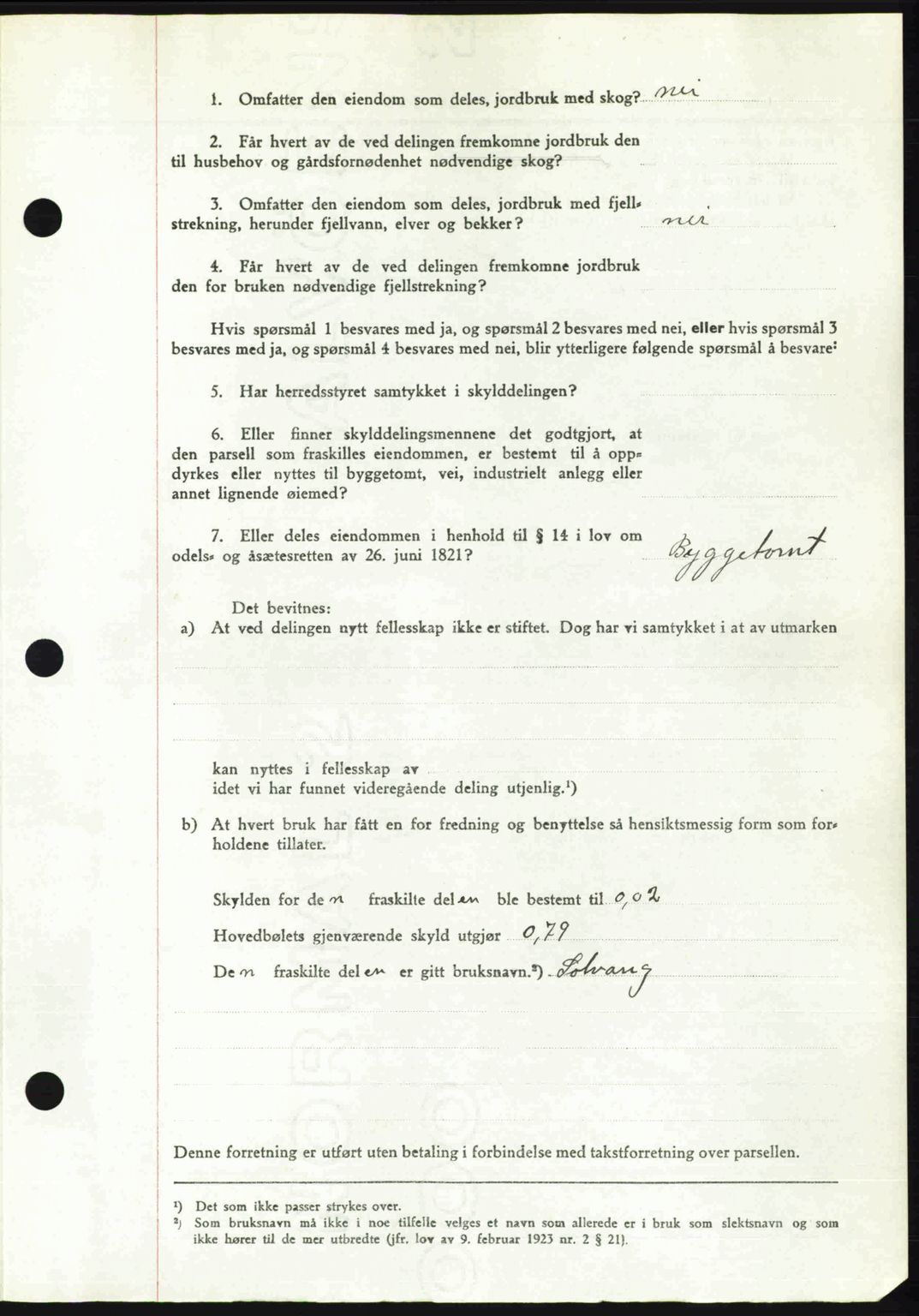 Romsdal sorenskriveri, AV/SAT-A-4149/1/2/2C: Pantebok nr. A32, 1950-1950, Dagboknr: 265/1950