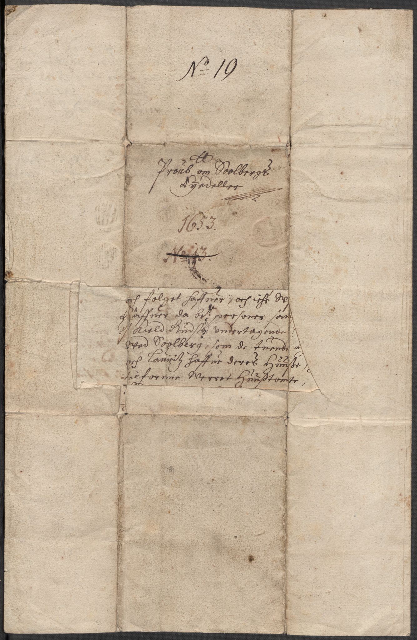 Riksarkivets diplomsamling, AV/RA-EA-5965/F15/L0011: Prestearkiv - Hedmark, 1575-1735, s. 121