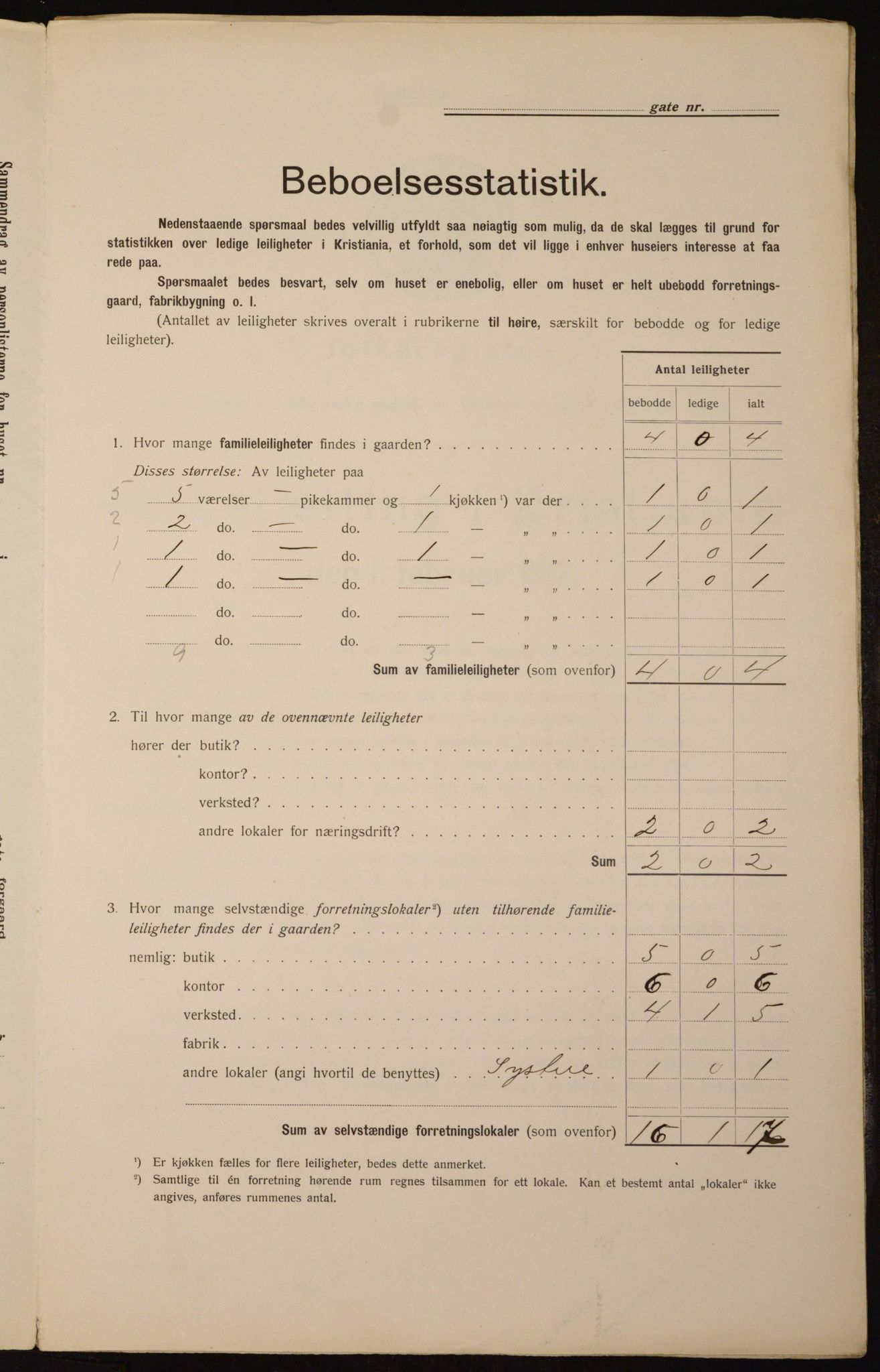 OBA, Kommunal folketelling 1.2.1912 for Kristiania, 1912, s. 102965