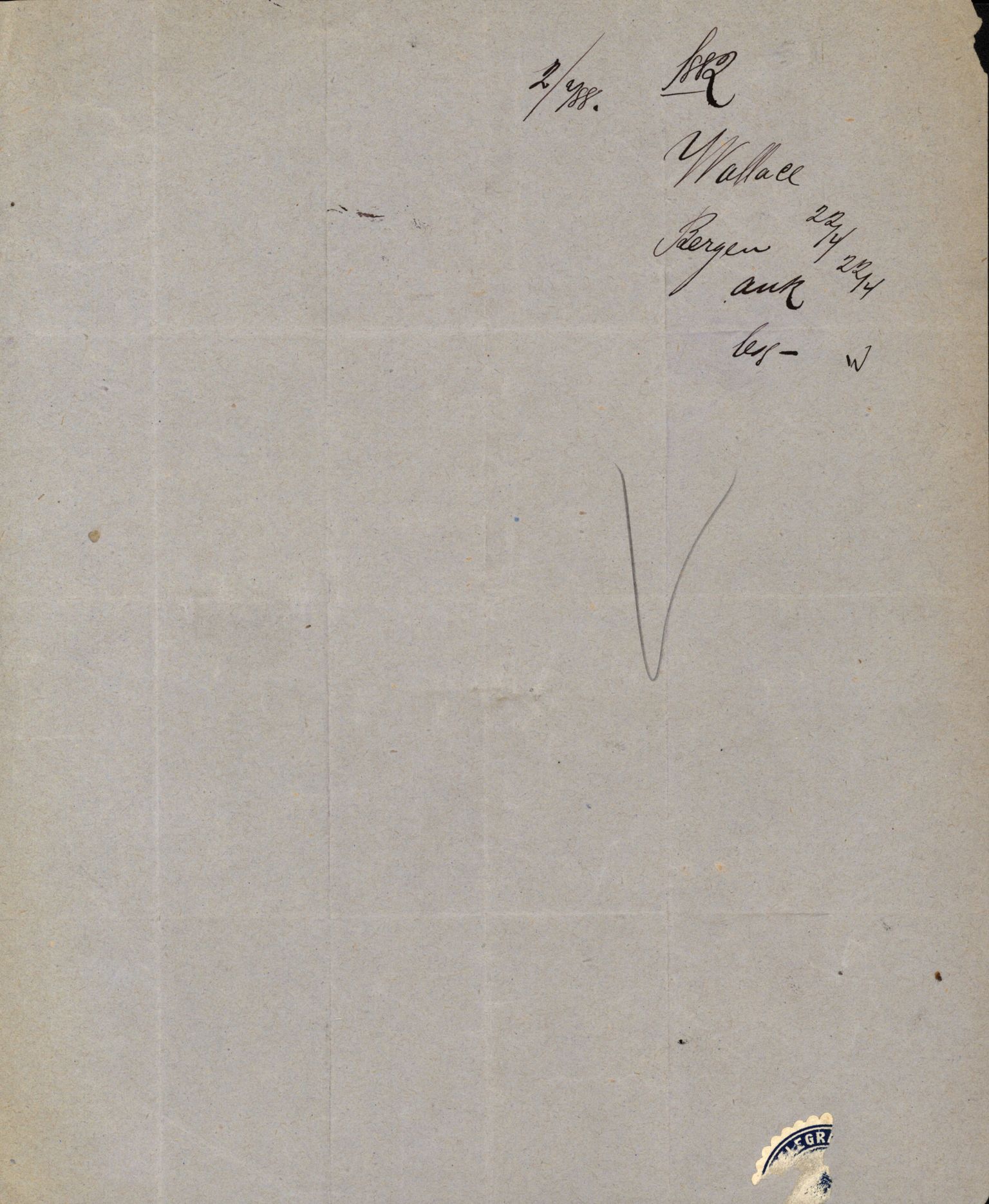 Pa 63 - Østlandske skibsassuranceforening, VEMU/A-1079/G/Ga/L0015/0003: Havaridokumenter / Egerøen, 1882
