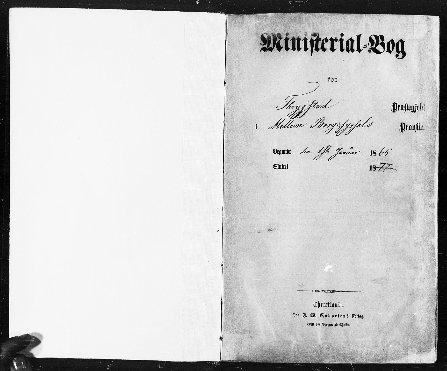 Trøgstad prestekontor Kirkebøker, SAO/A-10925/F/Fa/L0009: Ministerialbok nr. I 9, 1865-1877