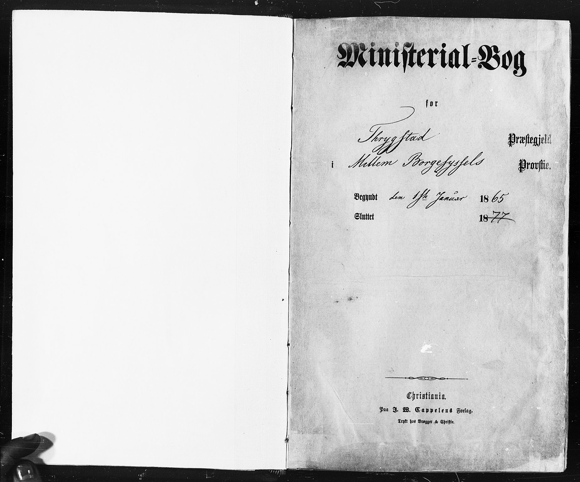 Trøgstad prestekontor Kirkebøker, AV/SAO-A-10925/F/Fa/L0009: Ministerialbok nr. I 9, 1865-1877