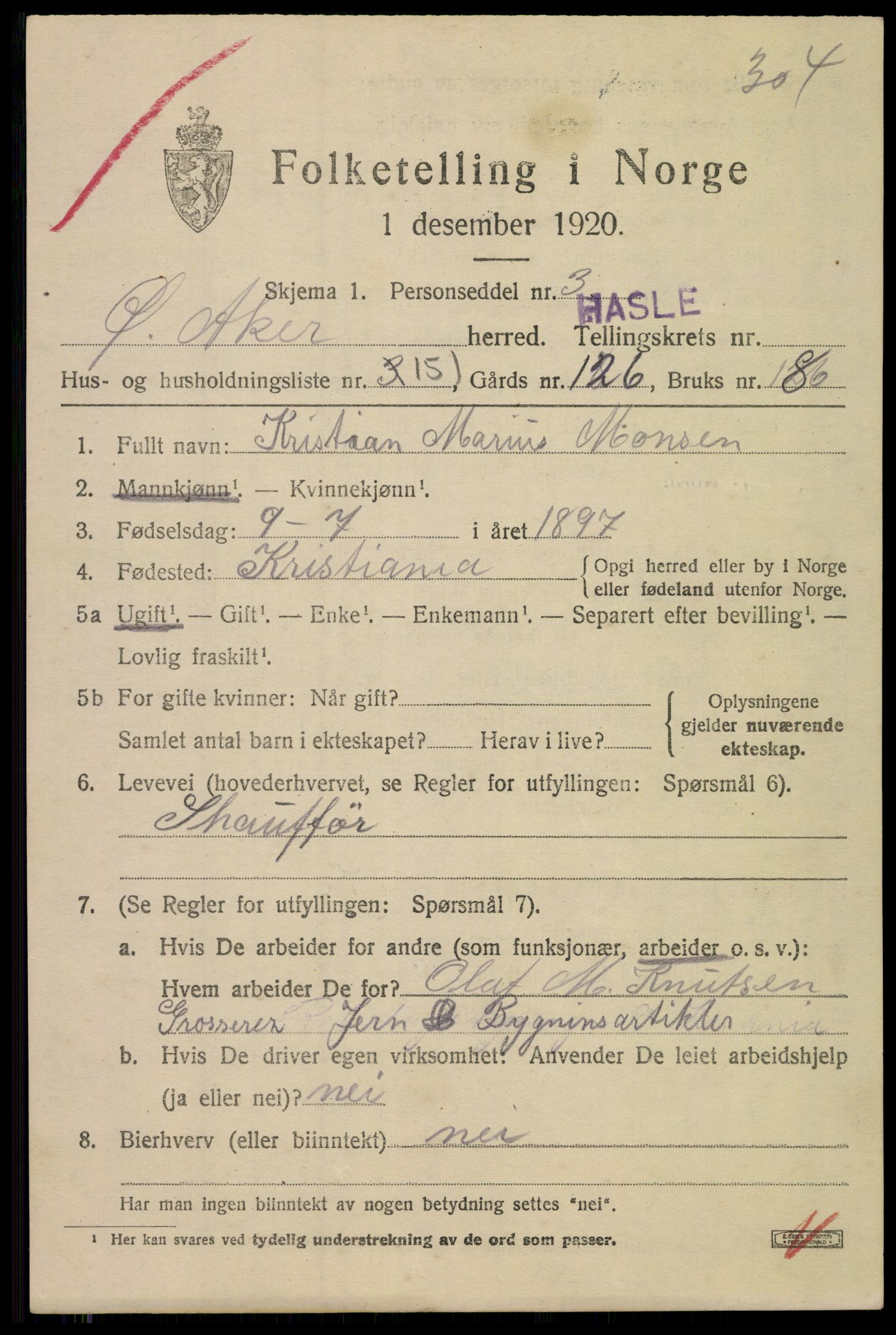 SAO, Folketelling 1920 for 0218 Aker herred, 1920, s. 114314