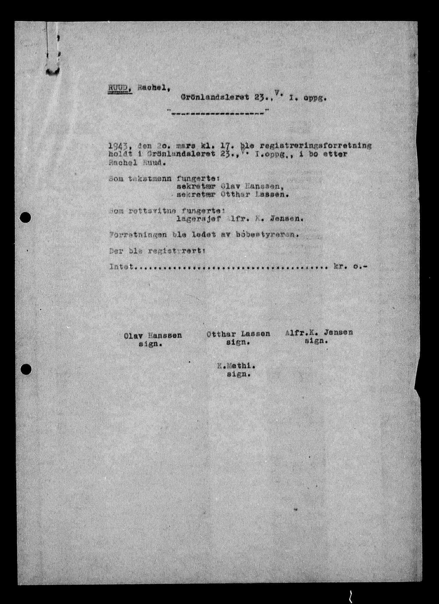 Justisdepartementet, Tilbakeføringskontoret for inndratte formuer, RA/S-1564/H/Hc/Hcc/L0975: --, 1945-1947, s. 422