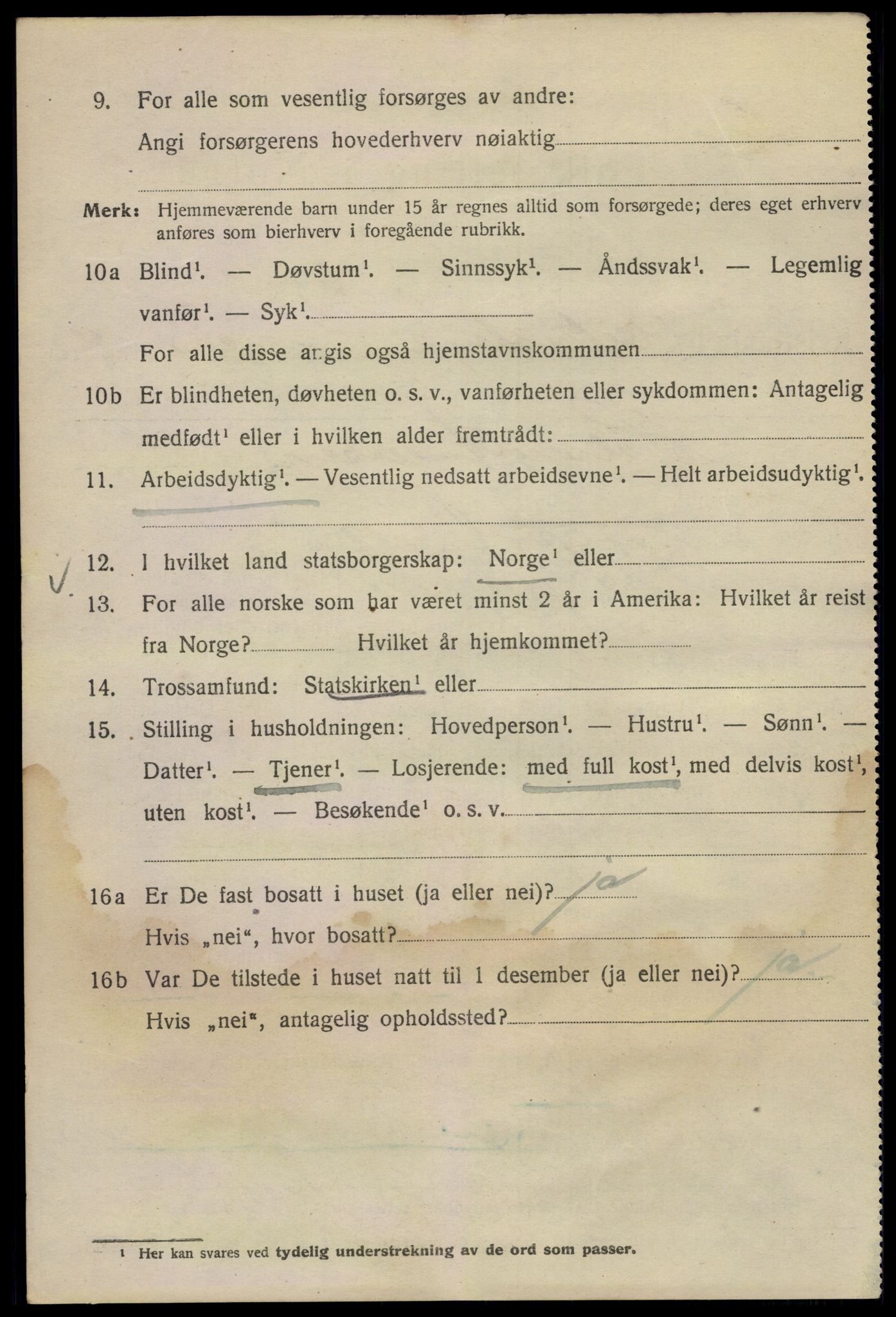 SAO, Folketelling 1920 for 0301 Kristiania kjøpstad, 1920, s. 209526