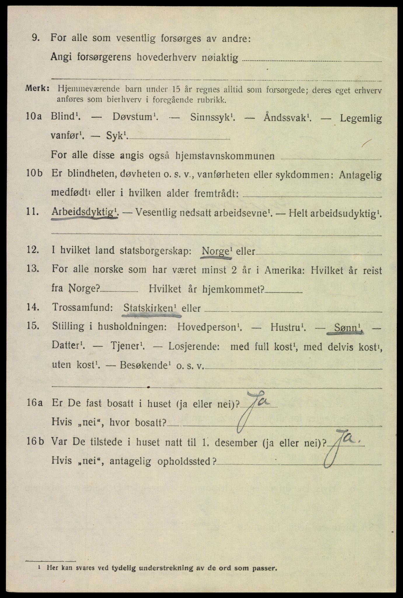 SAH, Folketelling 1920 for 0428 Trysil herred, 1920, s. 9770