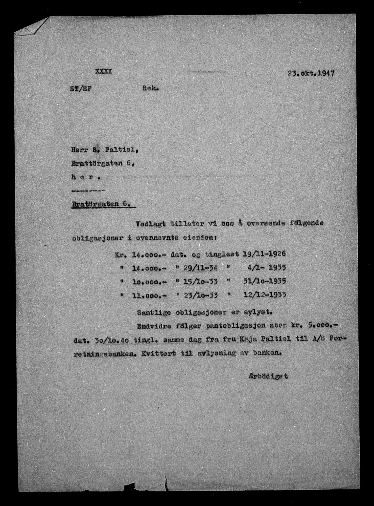 Justisdepartementet, Tilbakeføringskontoret for inndratte formuer, RA/S-1564/H/Hc/Hca/L0906: --, 1945-1947, s. 353