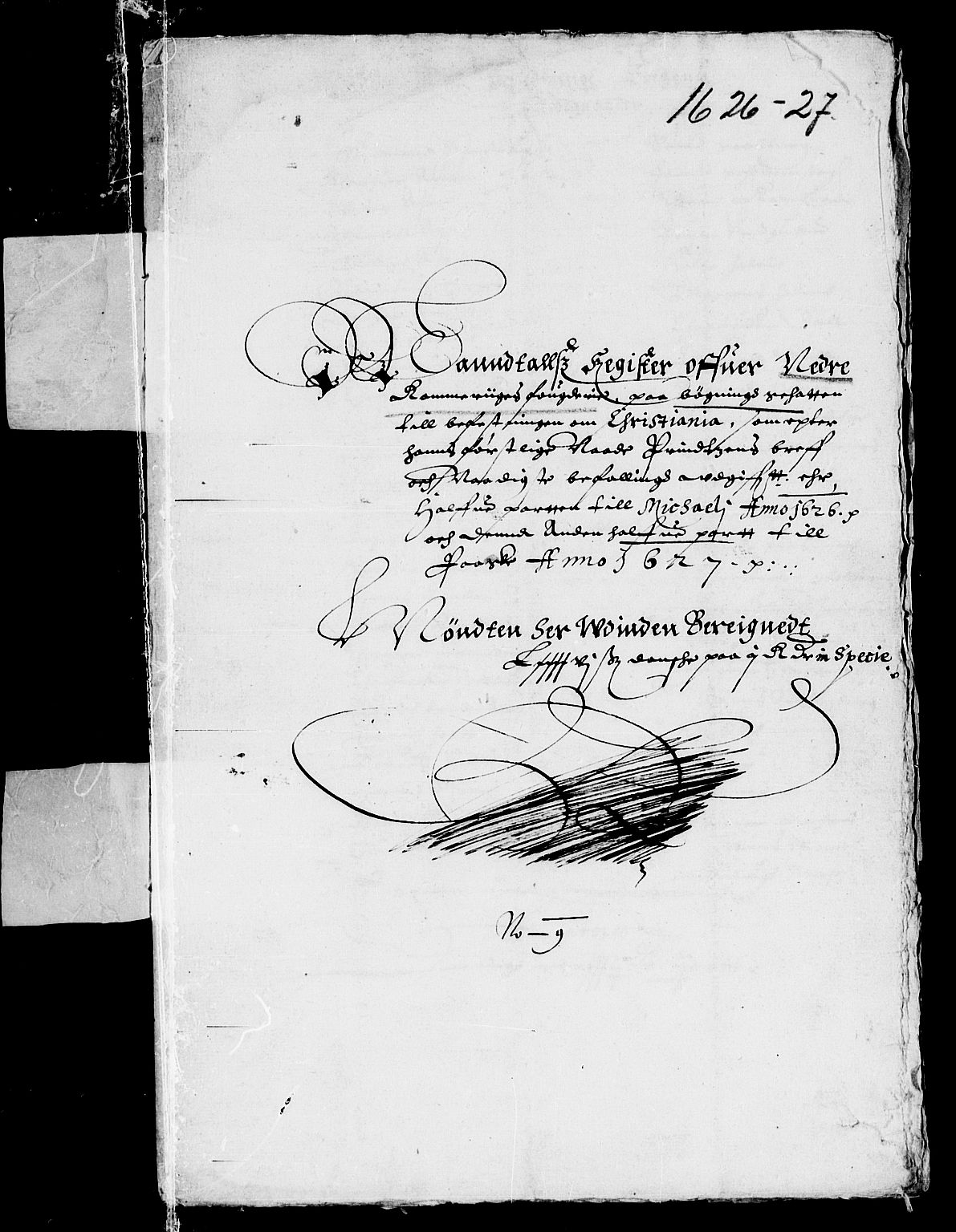 Rentekammeret inntil 1814, Reviderte regnskaper, Lensregnskaper, AV/RA-EA-5023/R/Rb/Rba/L0080: Akershus len, 1626-1628