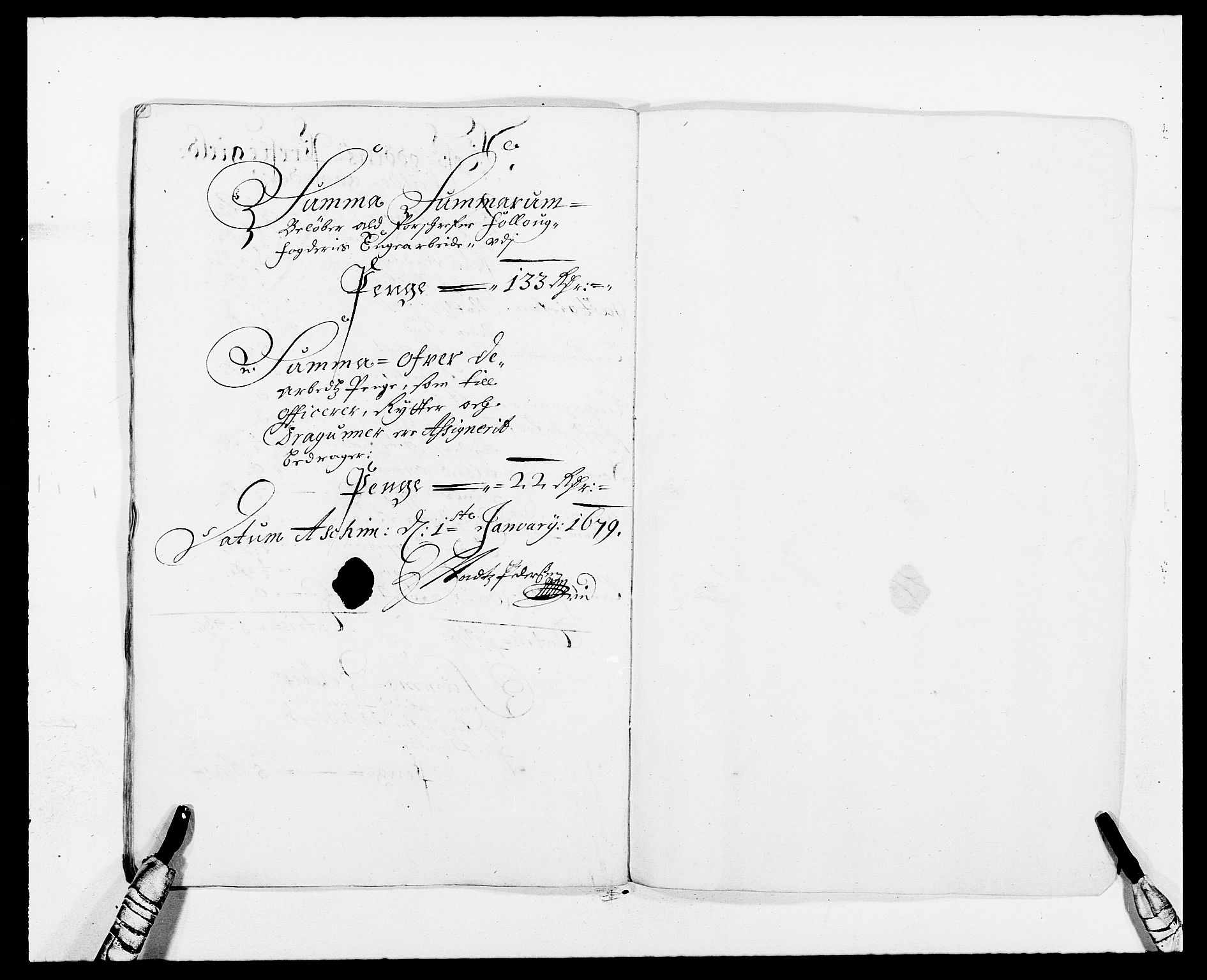 Rentekammeret inntil 1814, Reviderte regnskaper, Fogderegnskap, RA/EA-4092/R09/L0427: Fogderegnskap Follo, 1678, s. 165