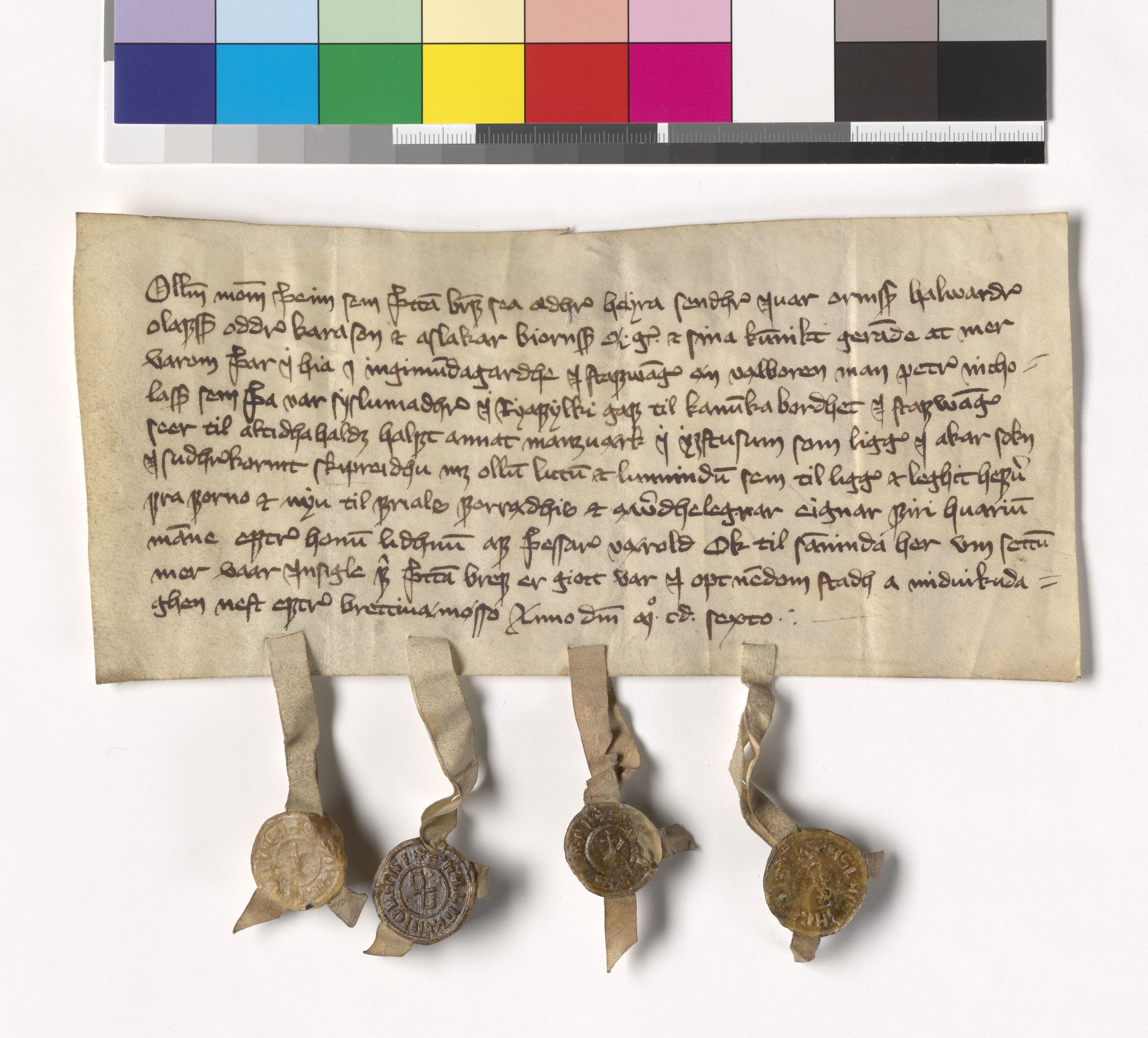 Riksarkivets diplomsamling, AV/RA-EA-5965/F05/L0121: NRA AM fasc. 39 nr. 8-12, 1406-1410, s. 2