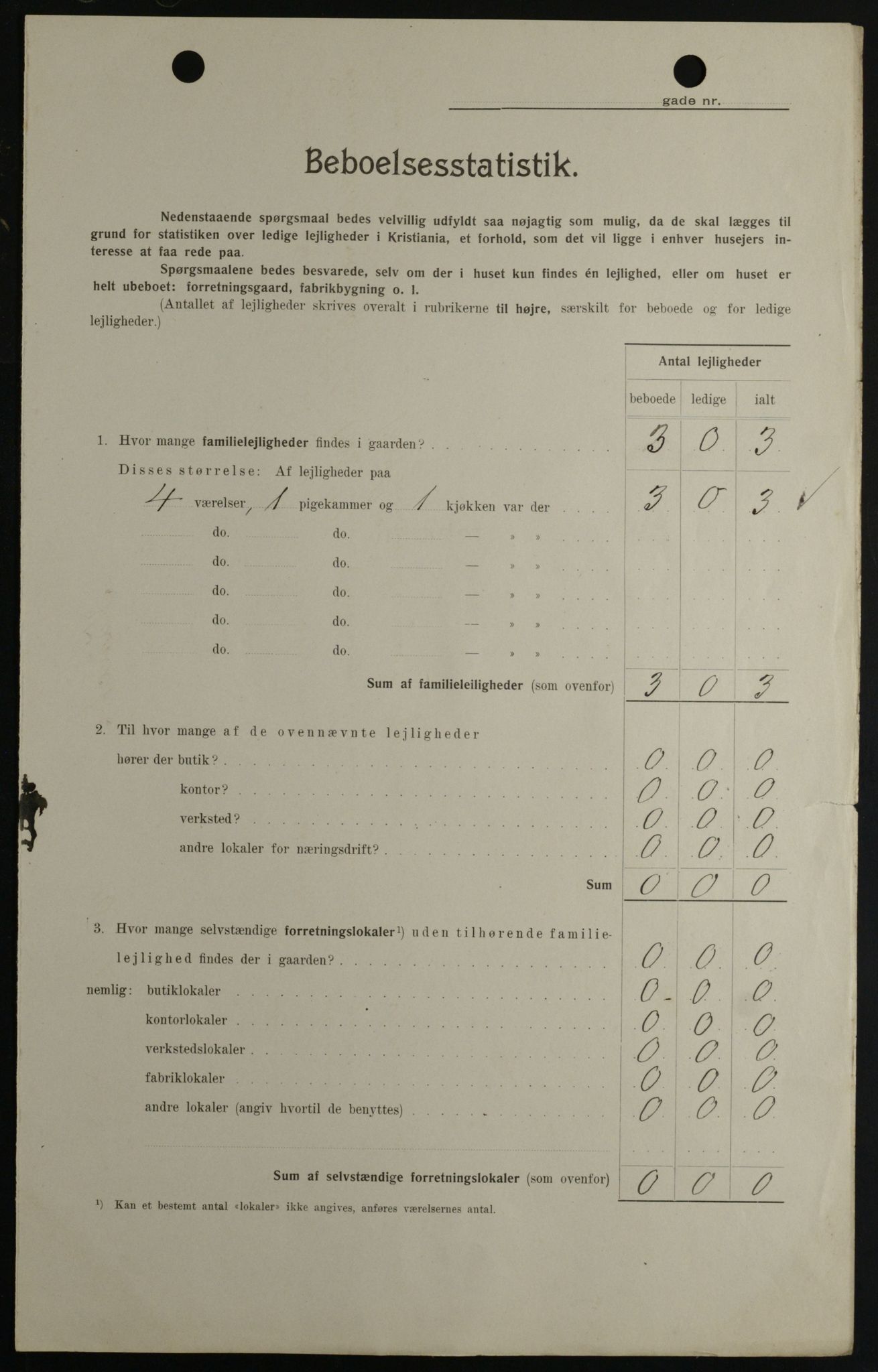 OBA, Kommunal folketelling 1.2.1908 for Kristiania kjøpstad, 1908, s. 59773