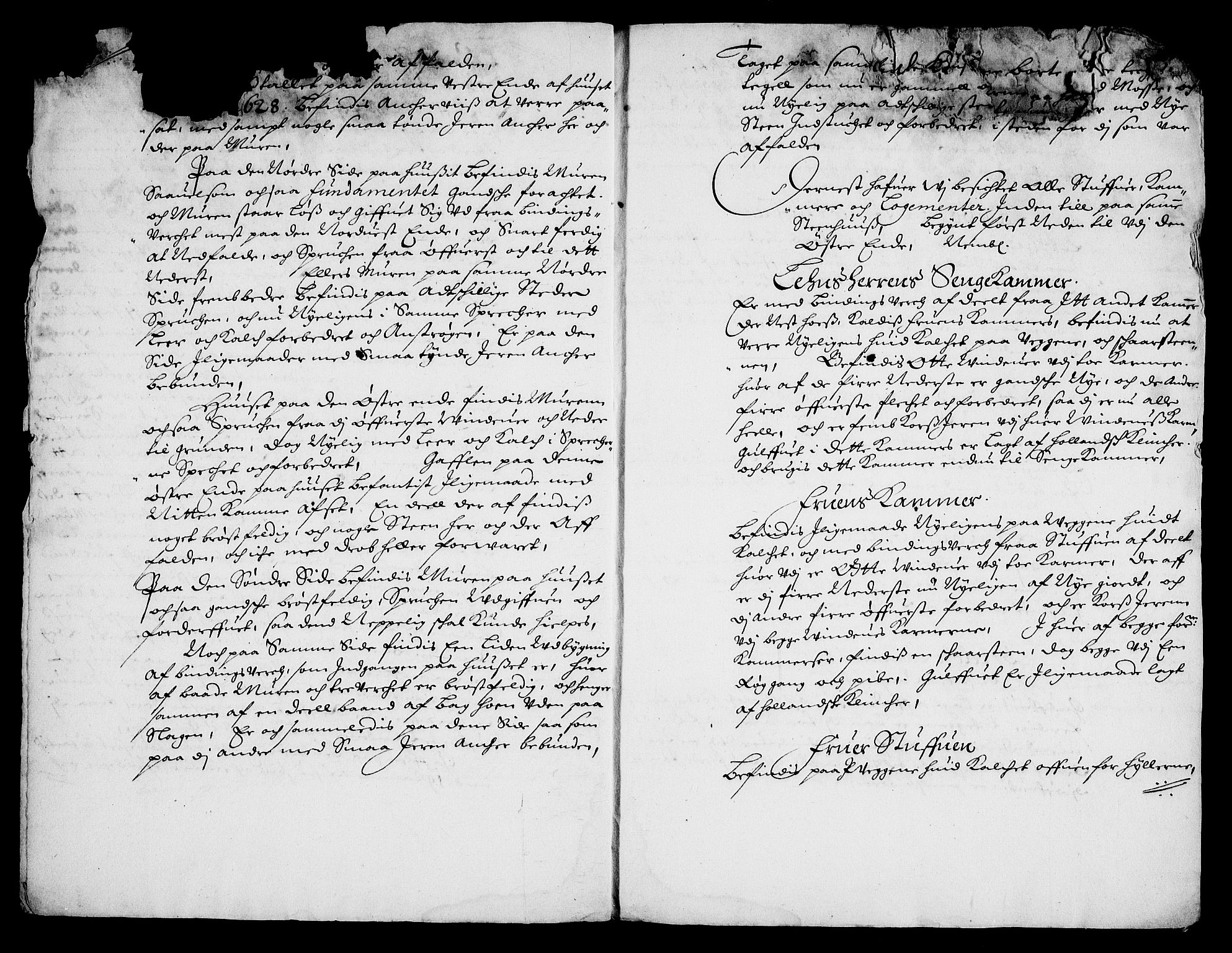 Rentekammeret inntil 1814, Realistisk ordnet avdeling, RA/EA-4070/On/L0013: [Jj 14]: Forskjellige dokumenter om krongodset i Norge, 1672-1722, s. 4