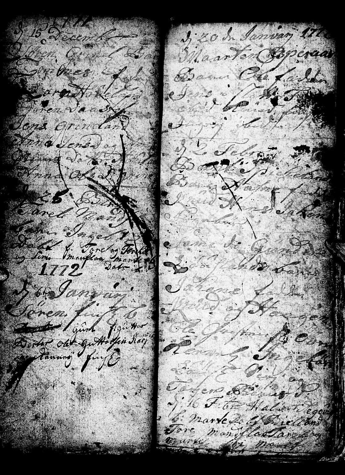 Bjelland sokneprestkontor, SAK/1111-0005/F/Fb/Fbb/L0001: Klokkerbok nr. B 1, 1732-1782, s. 95