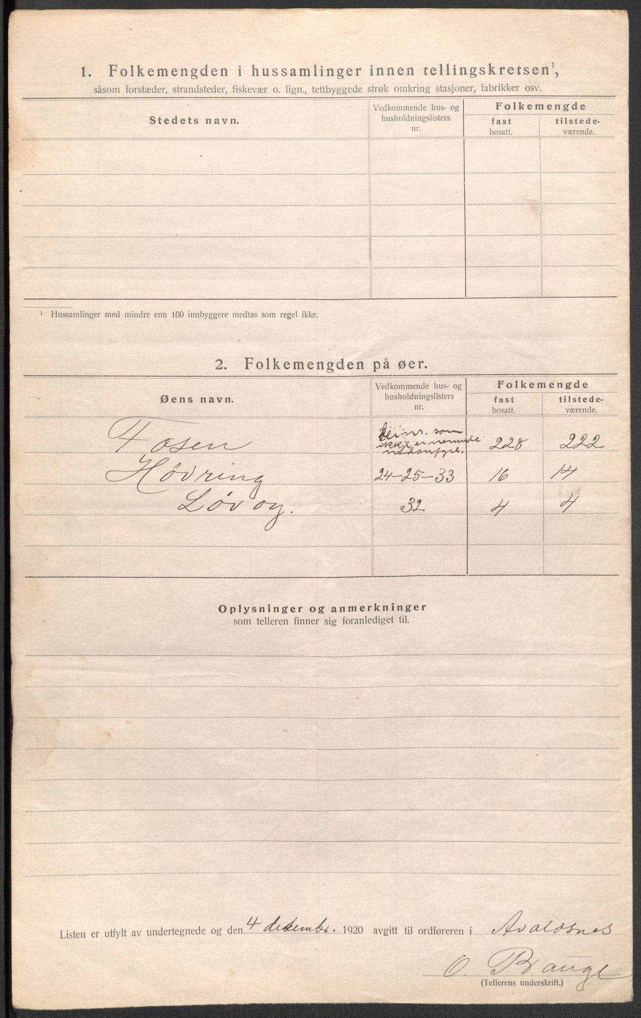SAST, Folketelling 1920 for 1147 Avaldsnes herred, 1920, s. 25