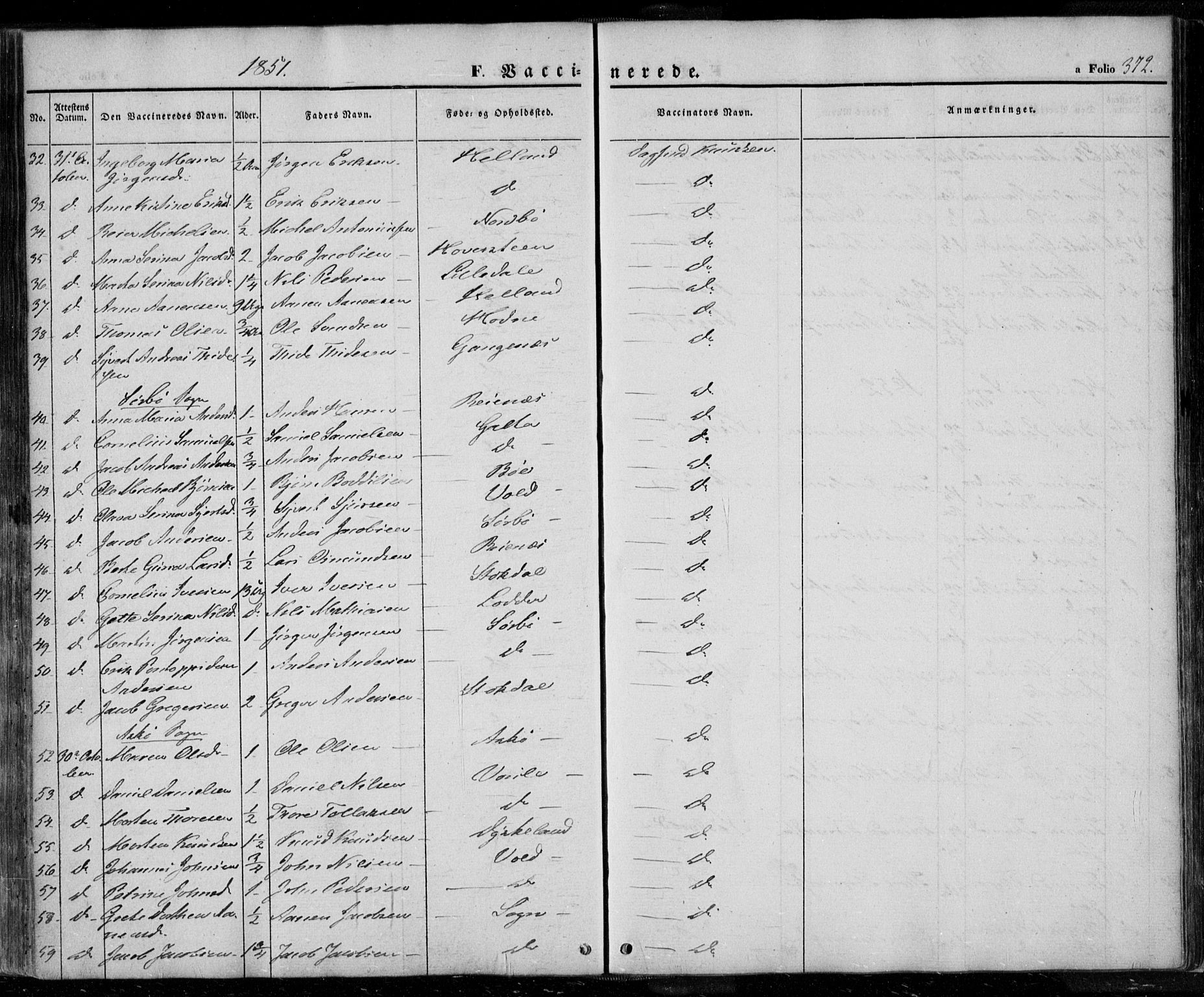 Rennesøy sokneprestkontor, AV/SAST-A -101827/H/Ha/Haa/L0005: Ministerialbok nr. A 5, 1838-1859, s. 372