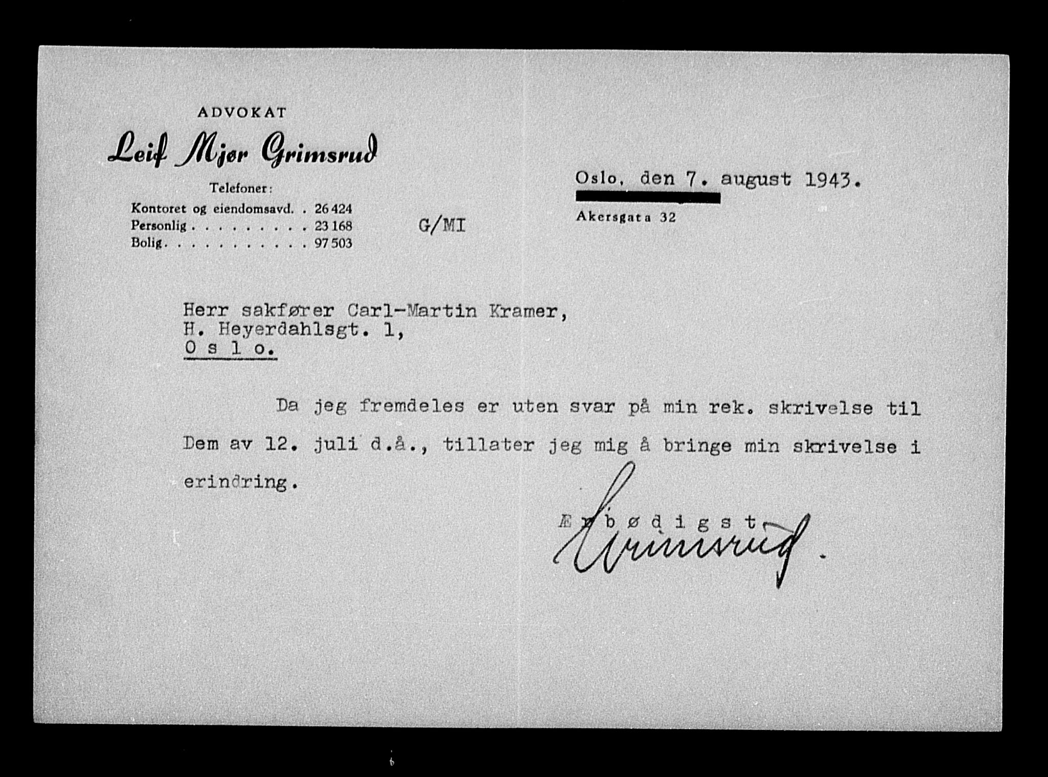 Justisdepartementet, Tilbakeføringskontoret for inndratte formuer, AV/RA-S-1564/H/Hc/Hcc/L0951: --, 1945-1947, s. 45