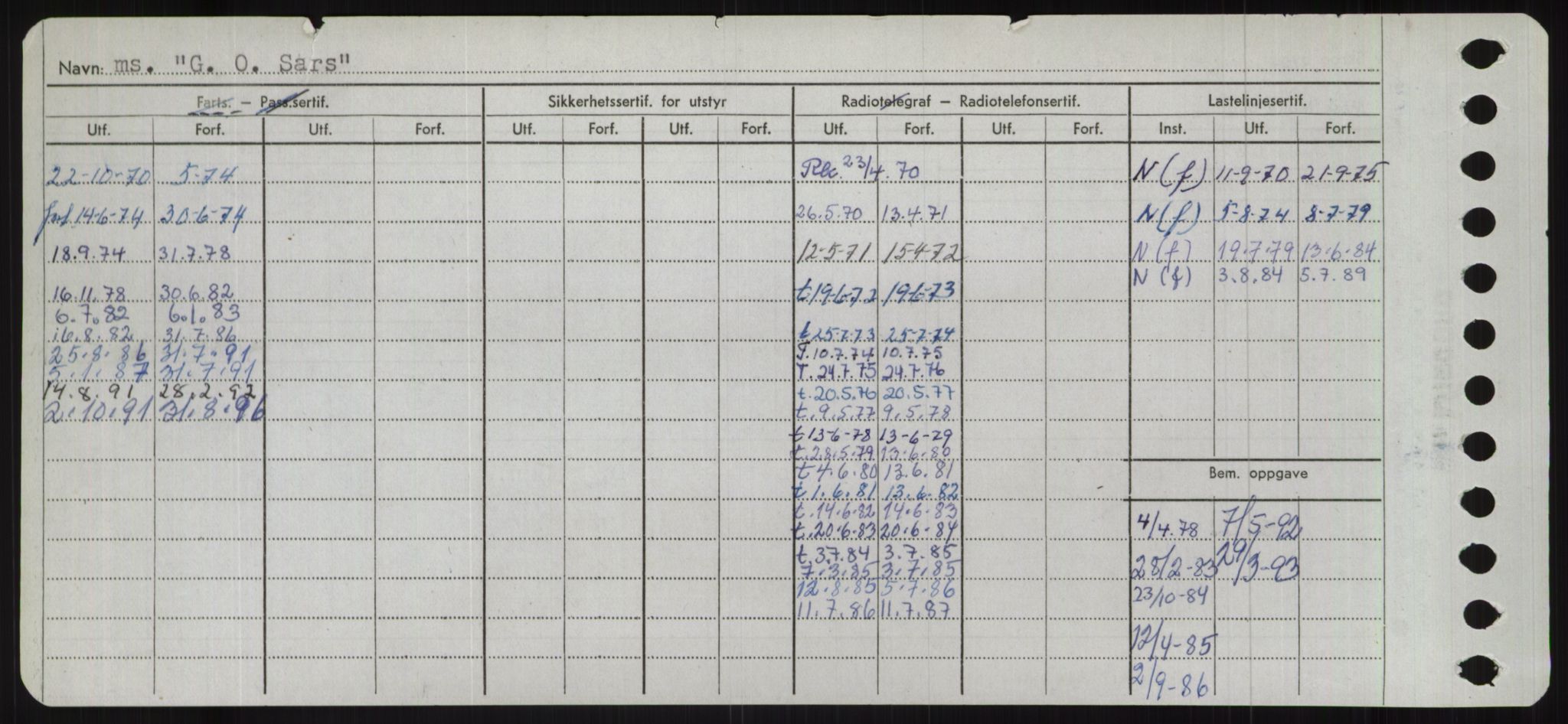 Sjøfartsdirektoratet med forløpere, Skipsmålingen, RA/S-1627/H/Ha/L0002/0002: Fartøy, Eik-Hill / Fartøy, G-Hill, s. 4