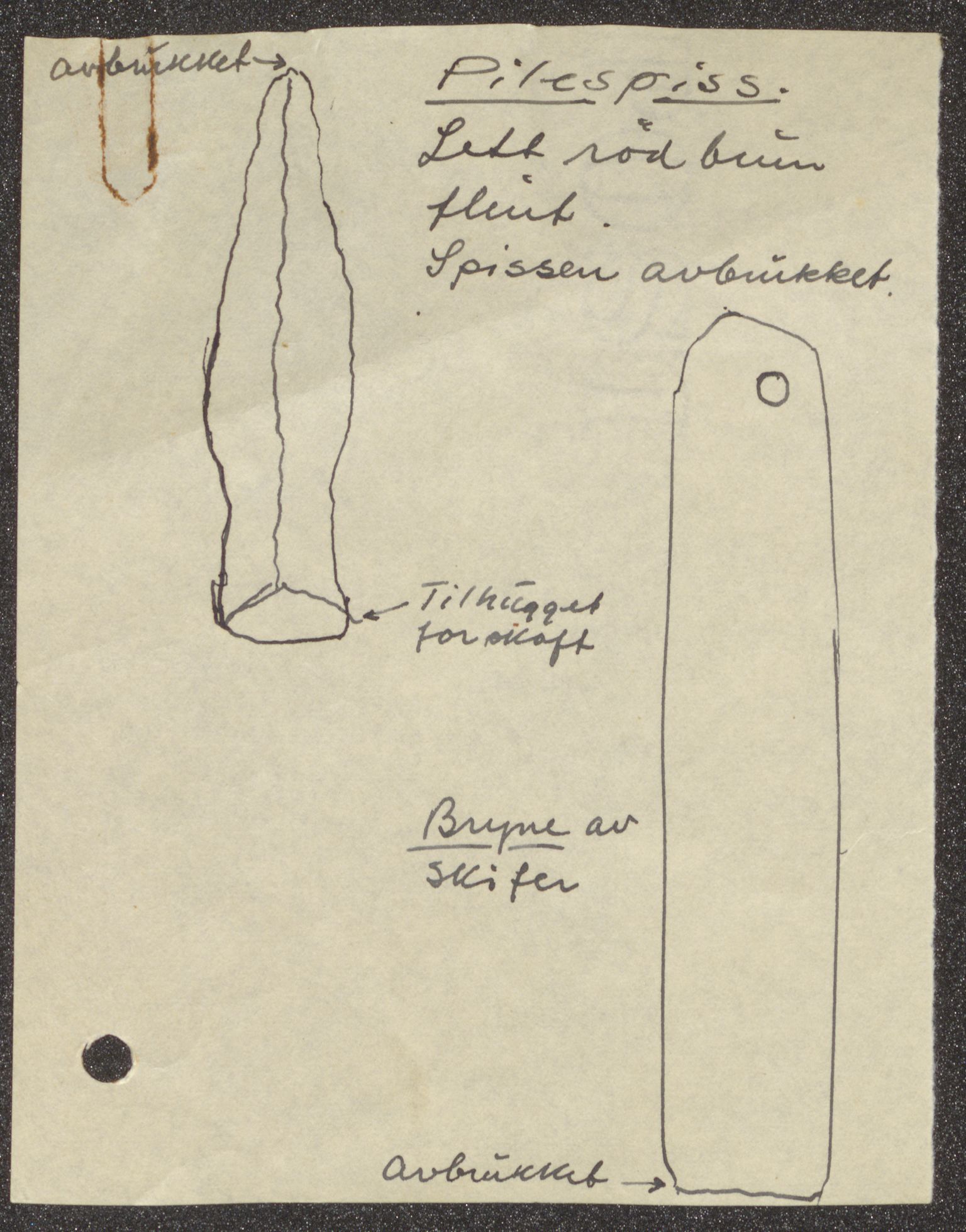 Arkeologisk arkiv, UMB/A003/E/Ea/L0001/0001: Askvoll  / Alden, gnr. 59, 1936-1970