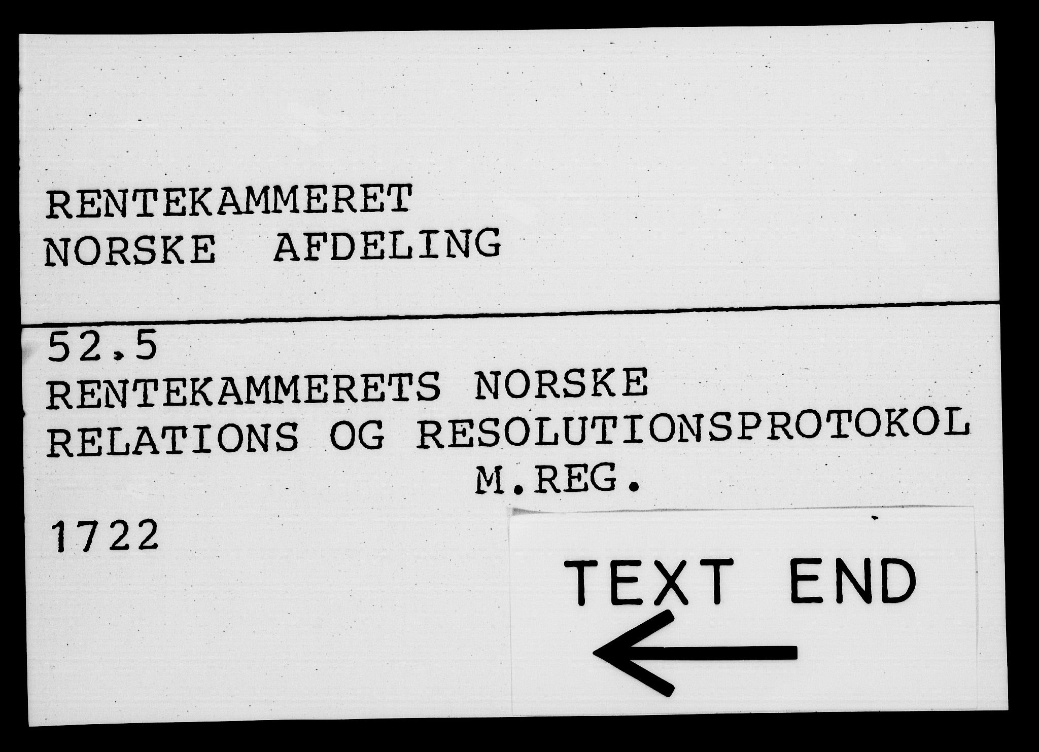 Rentekammeret, Kammerkanselliet, RA/EA-3111/G/Gf/Gfa/L0005: Norsk relasjons- og resolusjonsprotokoll (merket RK 52.5), 1722, s. 846