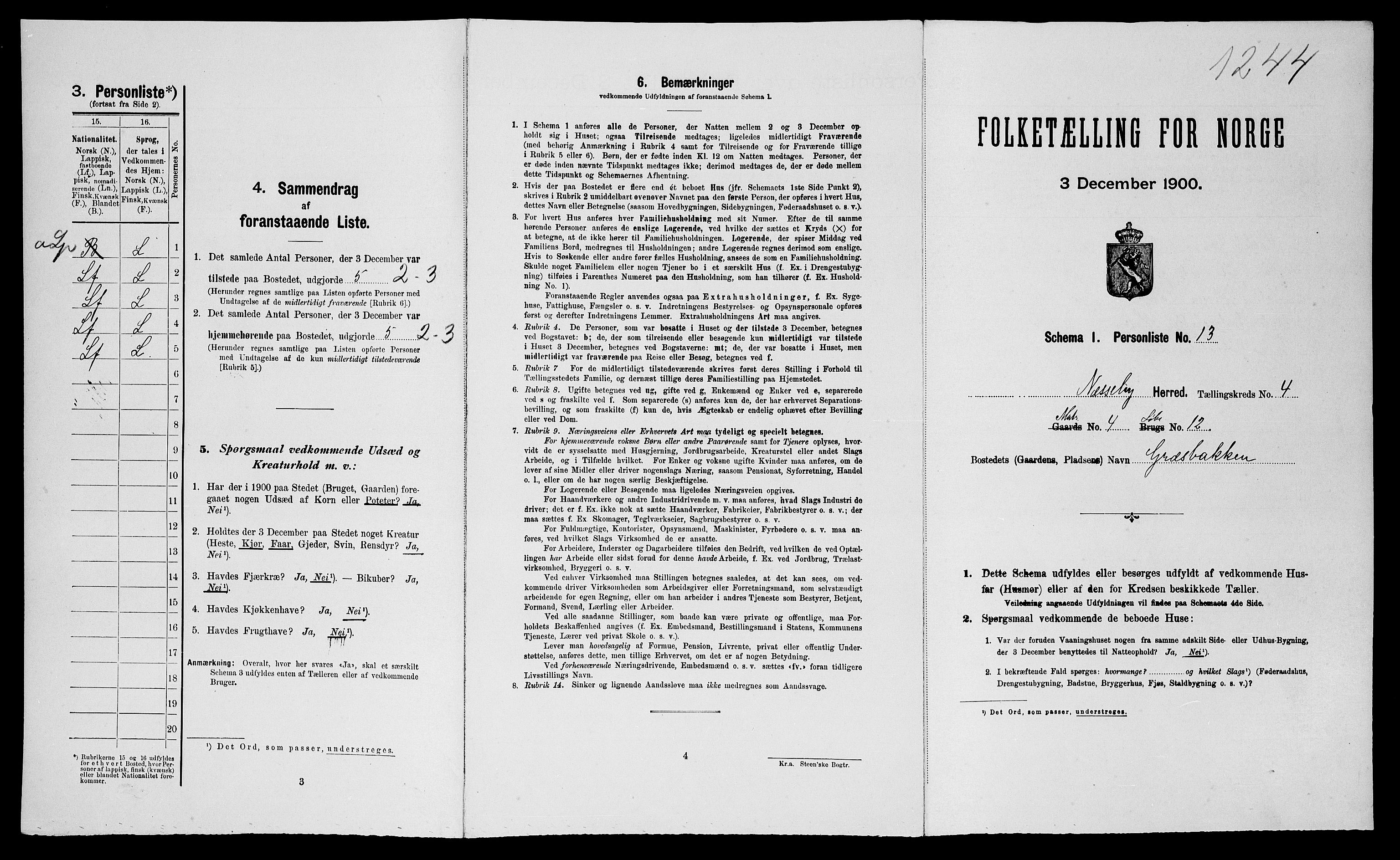 SATØ, Folketelling 1900 for 2027 Nesseby herred, 1900, s. 377