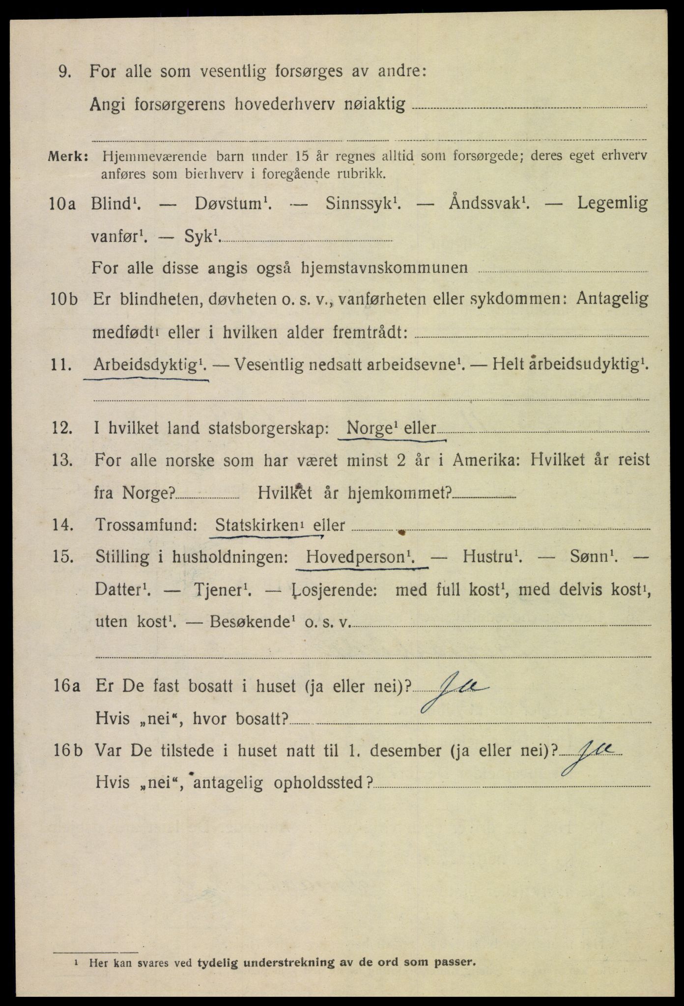 SAH, Folketelling 1920 for 0526 Snertingdal herred, 1920, s. 1904