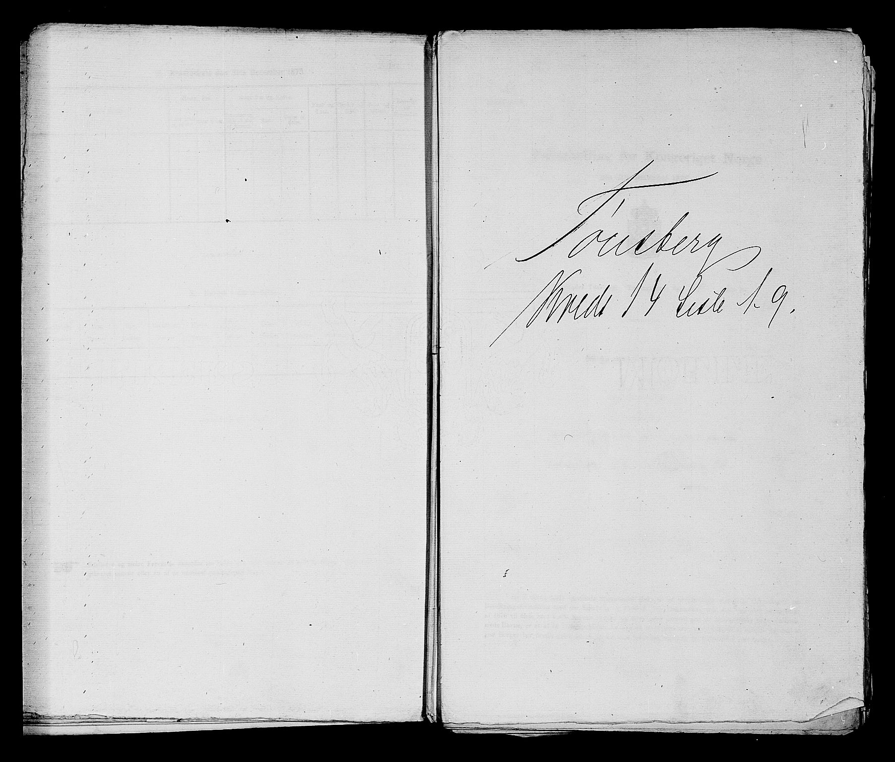 SAKO, Folketelling 1875 for 0705P Tønsberg prestegjeld, 1875, s. 419