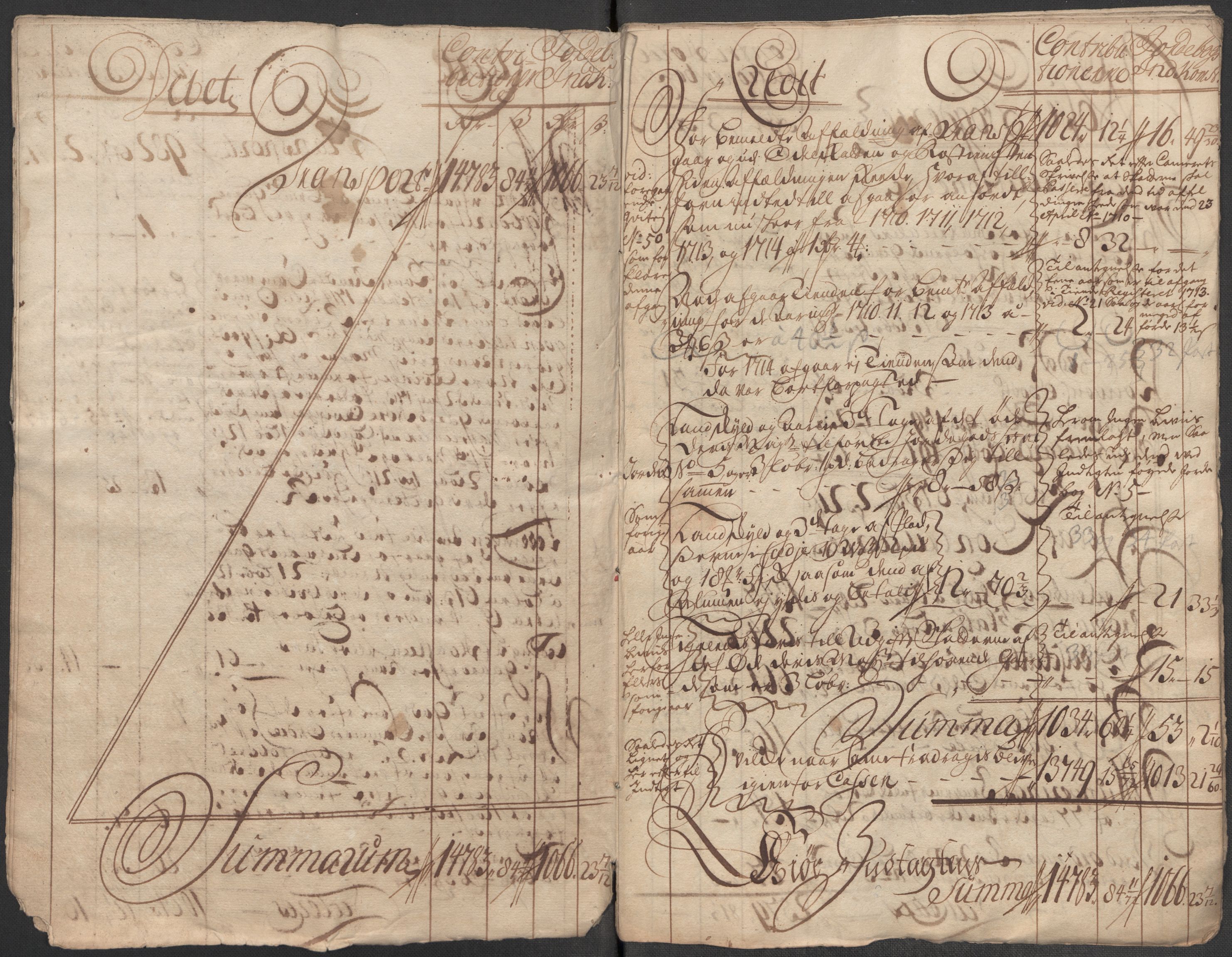 Rentekammeret inntil 1814, Reviderte regnskaper, Fogderegnskap, AV/RA-EA-4092/R51/L3197: Fogderegnskap Nordhordland og Voss, 1714, s. 8