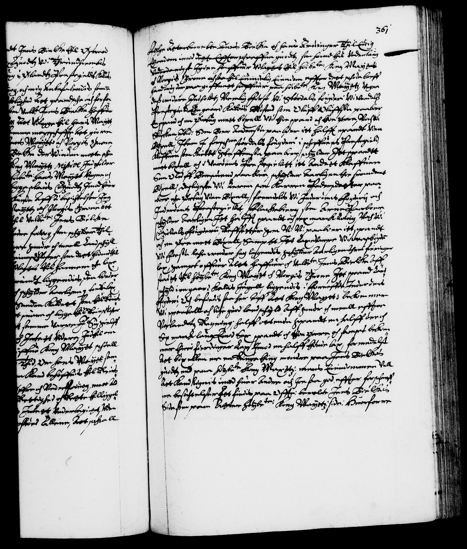 Danske Kanselli 1572-1799, RA/EA-3023/F/Fc/Fca/Fcaa/L0004: Norske registre (mikrofilm), 1617-1630, s. 361a