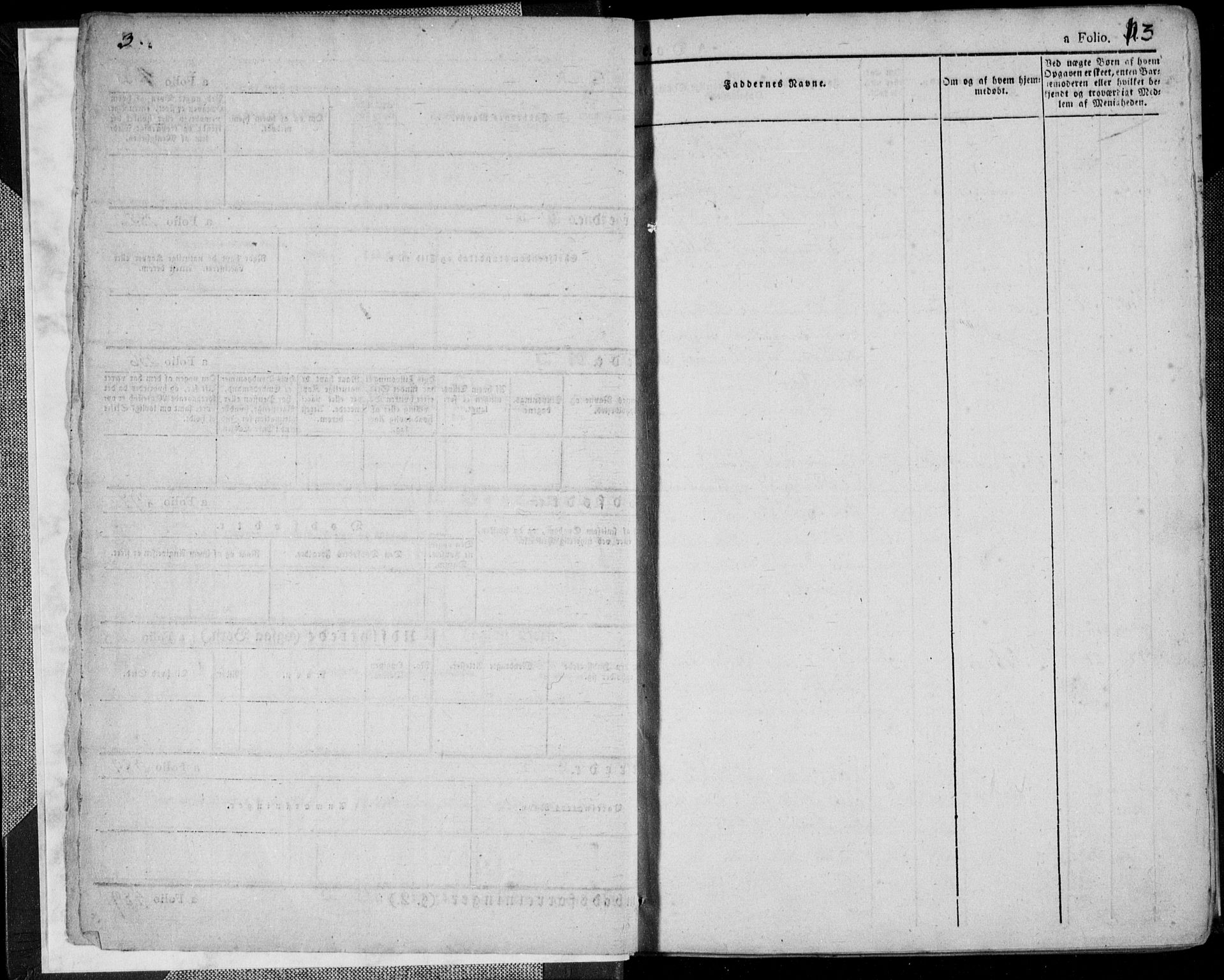 Flekkefjord sokneprestkontor, AV/SAK-1111-0012/F/Fa/Fac/L0003: Ministerialbok nr. A 3, 1826-1841, s. 3