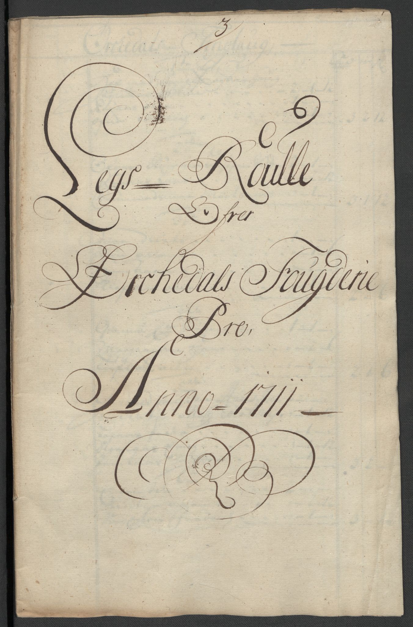 Rentekammeret inntil 1814, Reviderte regnskaper, Fogderegnskap, RA/EA-4092/R60/L3961: Fogderegnskap Orkdal og Gauldal, 1711, s. 94